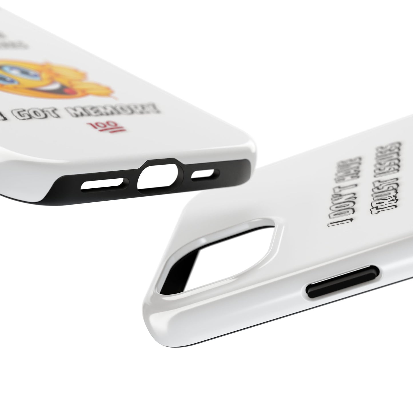 Phone Case - 'I don’t got trust issues — I got memory' Design
