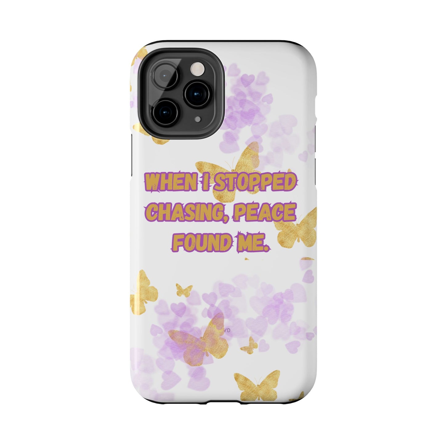 Phone Case - 'When I stopped chasing people, peace started chasing me'