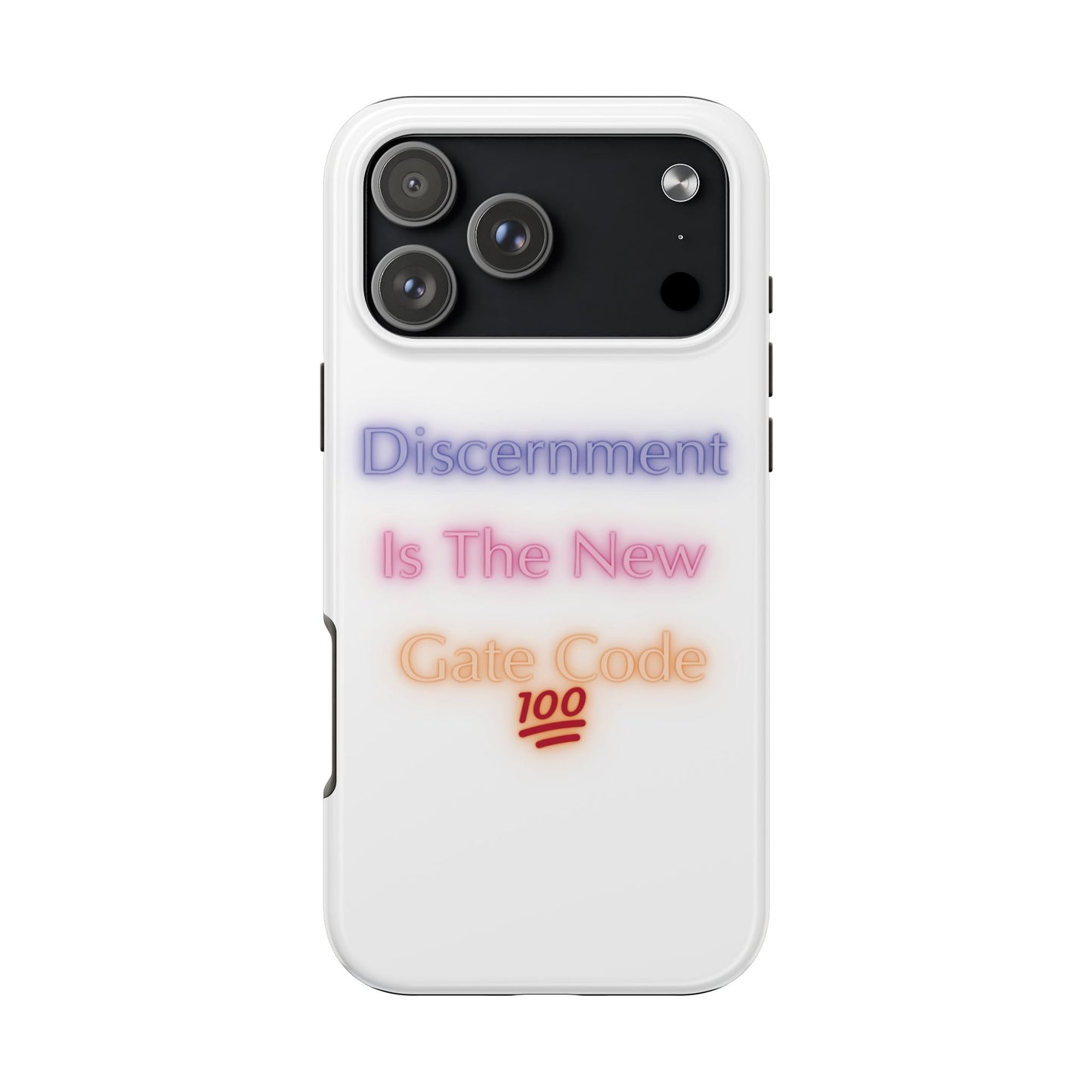Phone Case - Discernment is the New Gate Code Tough Phone Case