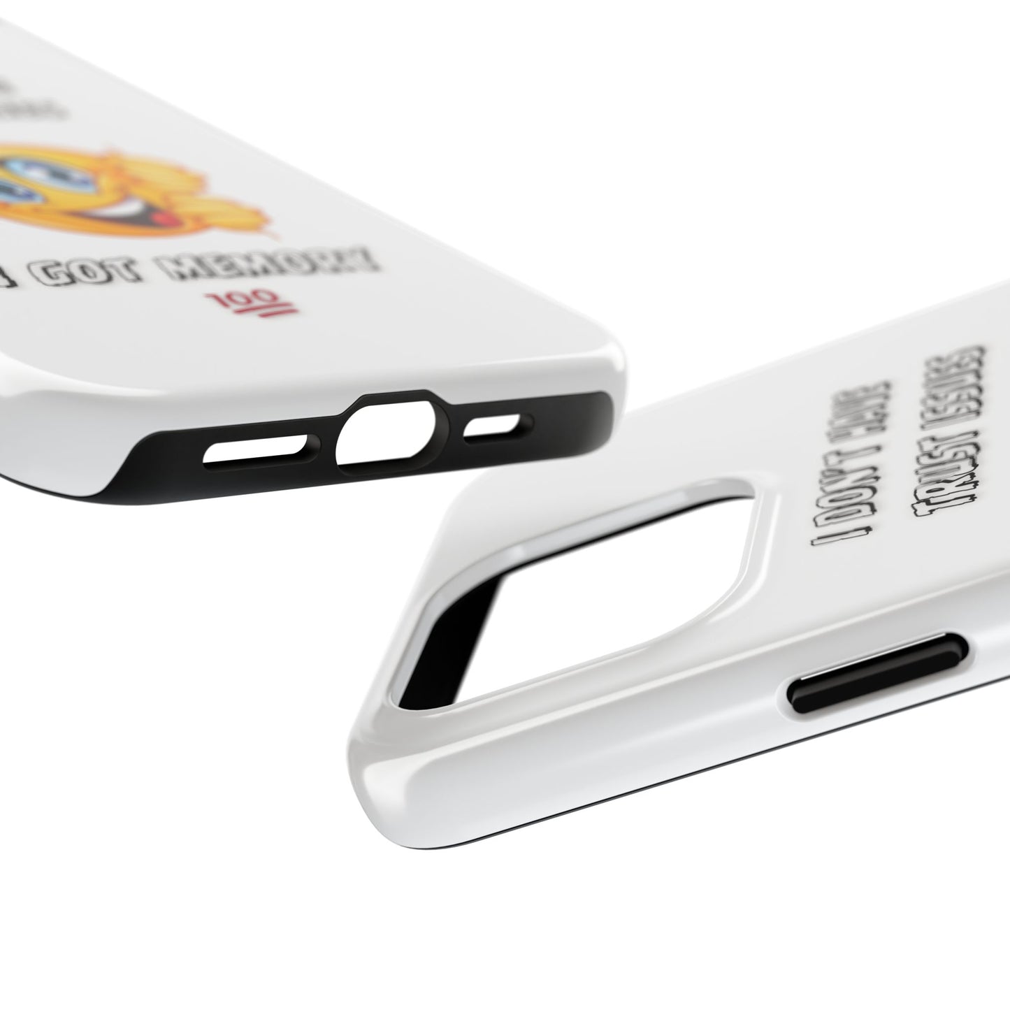 Phone Case - 'I don’t got trust issues — I got memory' Design