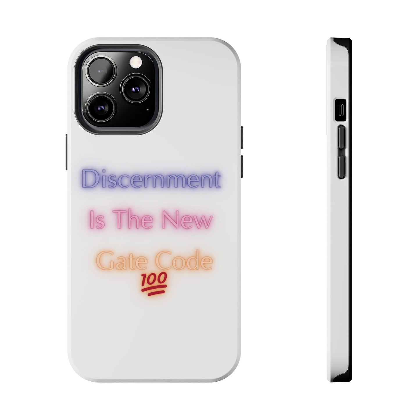 Phone Case - Discernment is the New Gate Code Tough Phone Case