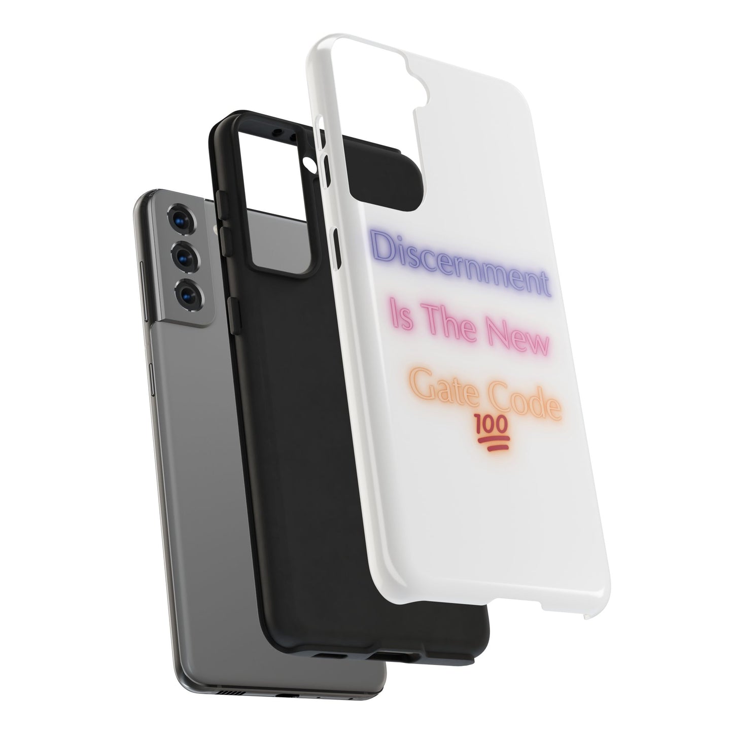 Phone Case - Discernment is the New Gate Code Tough Phone Case