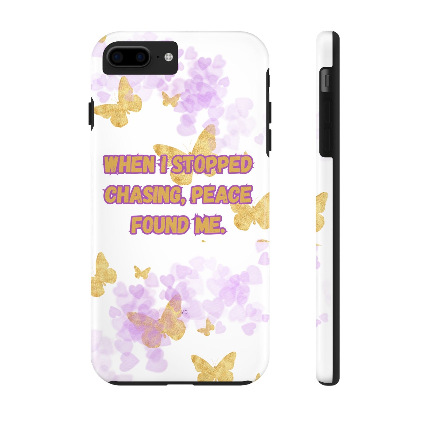 Phone Case - 'When I stopped chasing people, peace started chasing me'