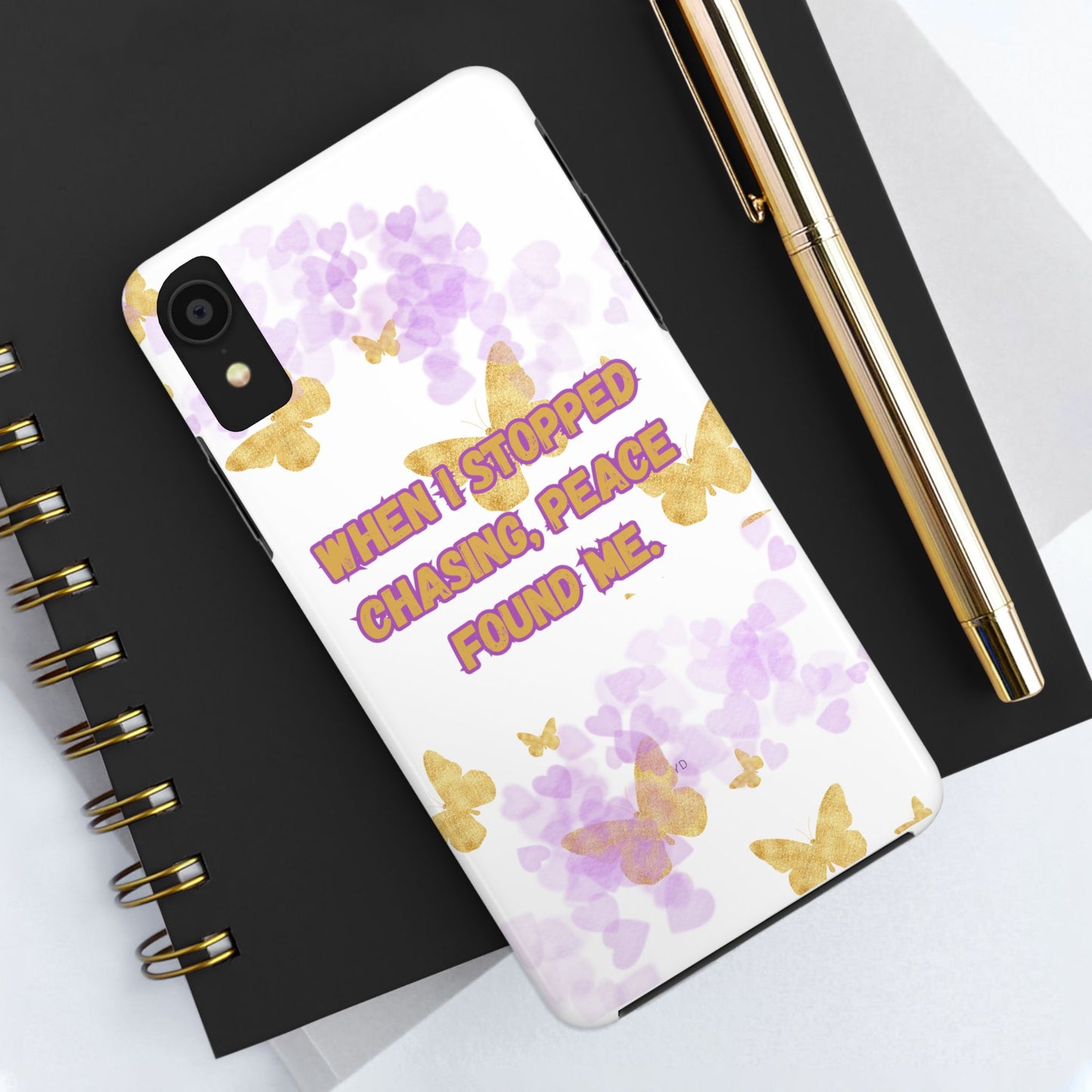 Phone Case - 'When I stopped chasing people, peace started chasing me'
