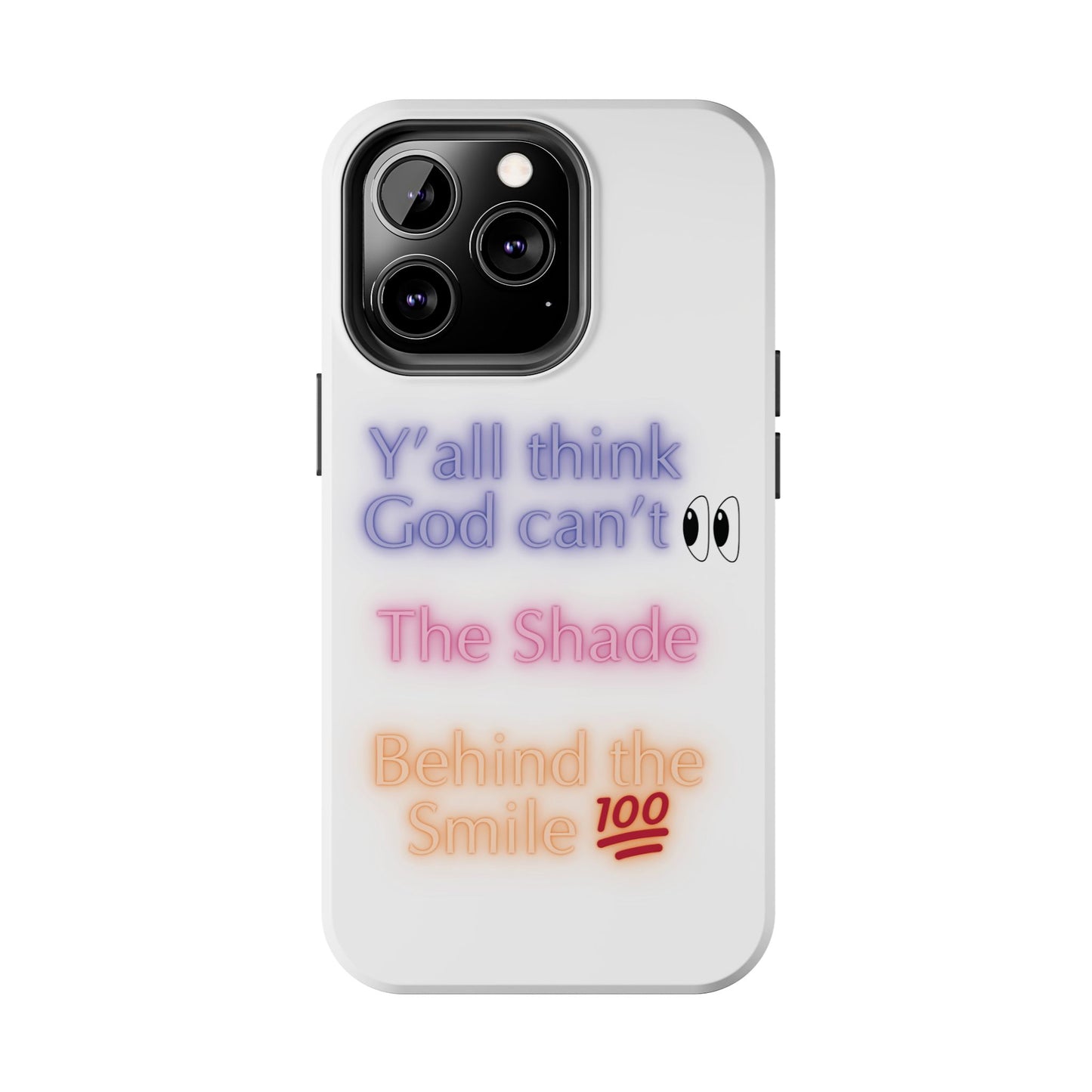 Y’all think God can’t see