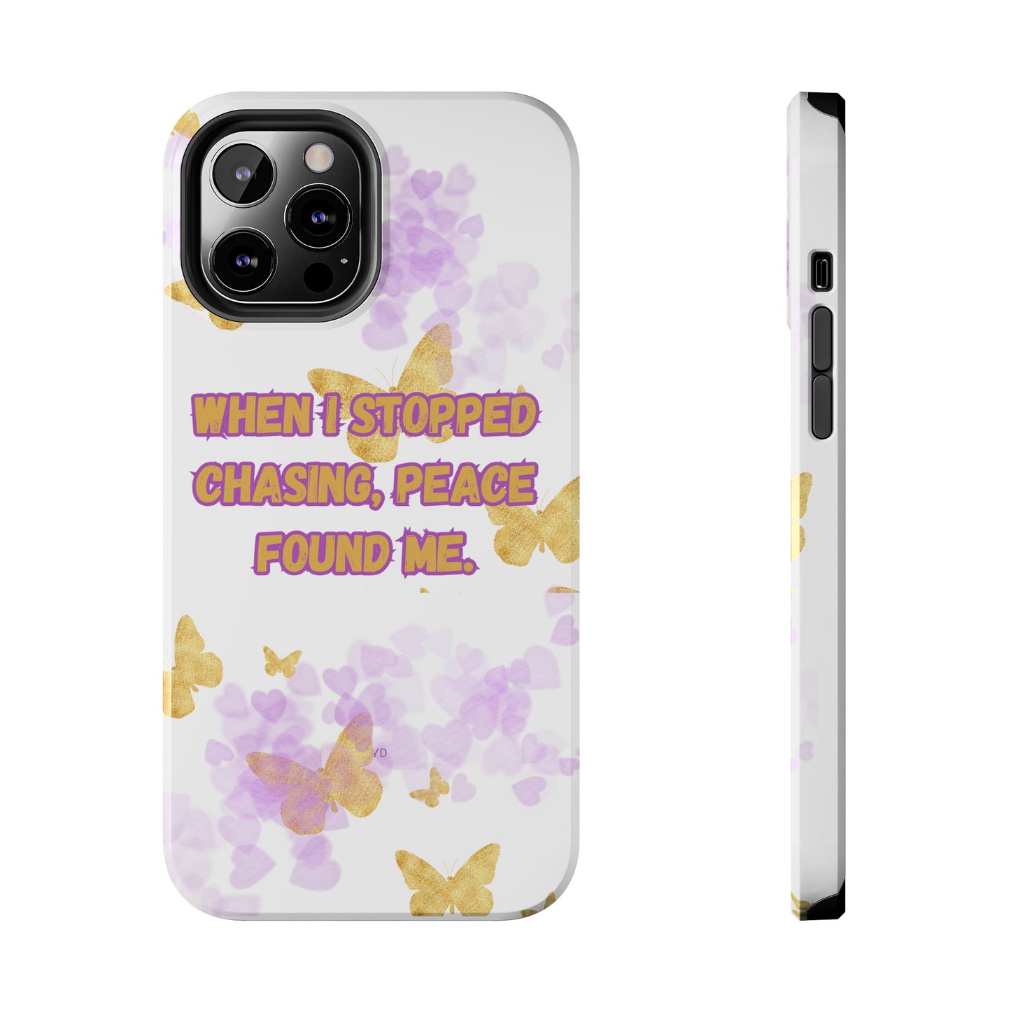 Phone Case - 'When I stopped chasing people, peace started chasing me'