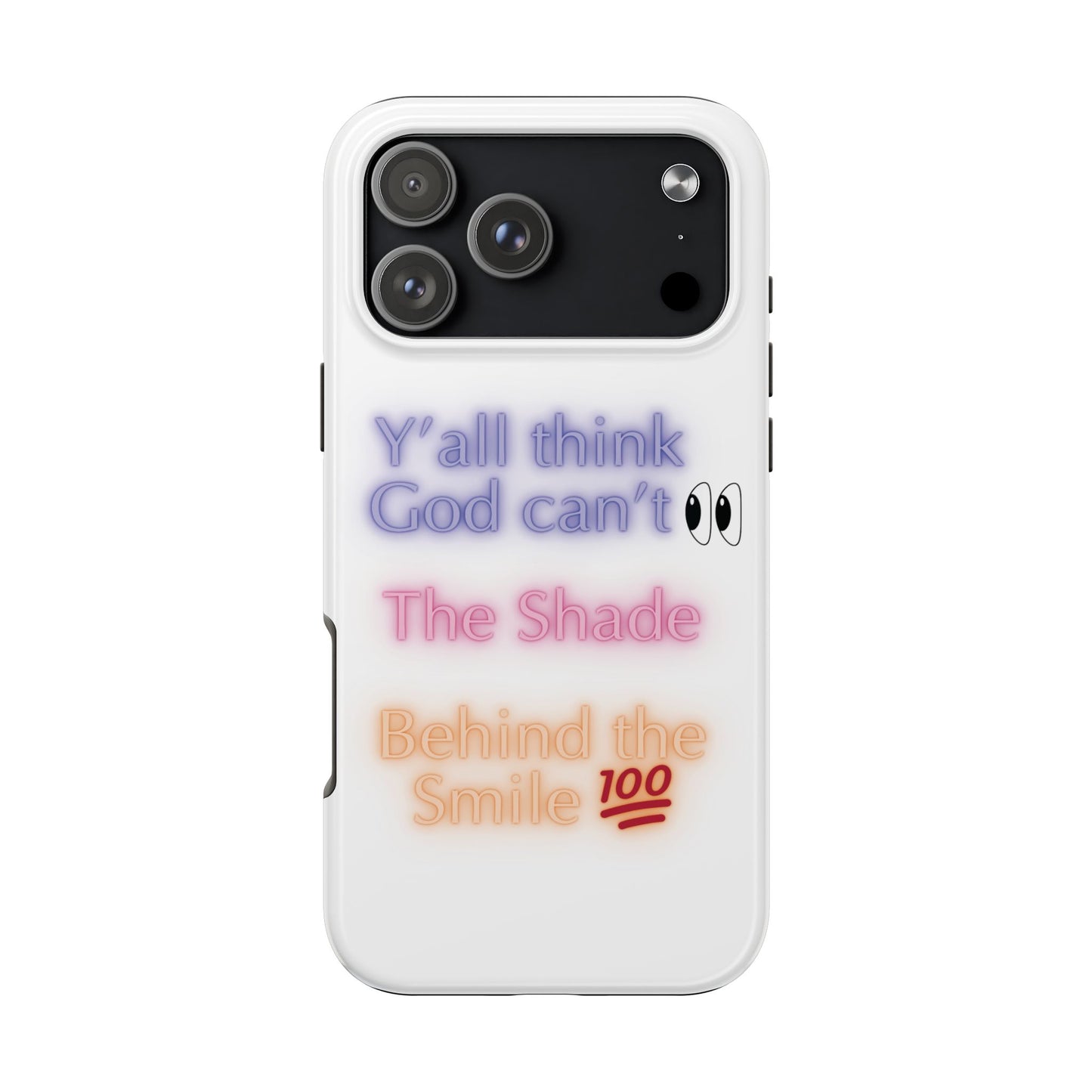 Y’all think God can’t see
