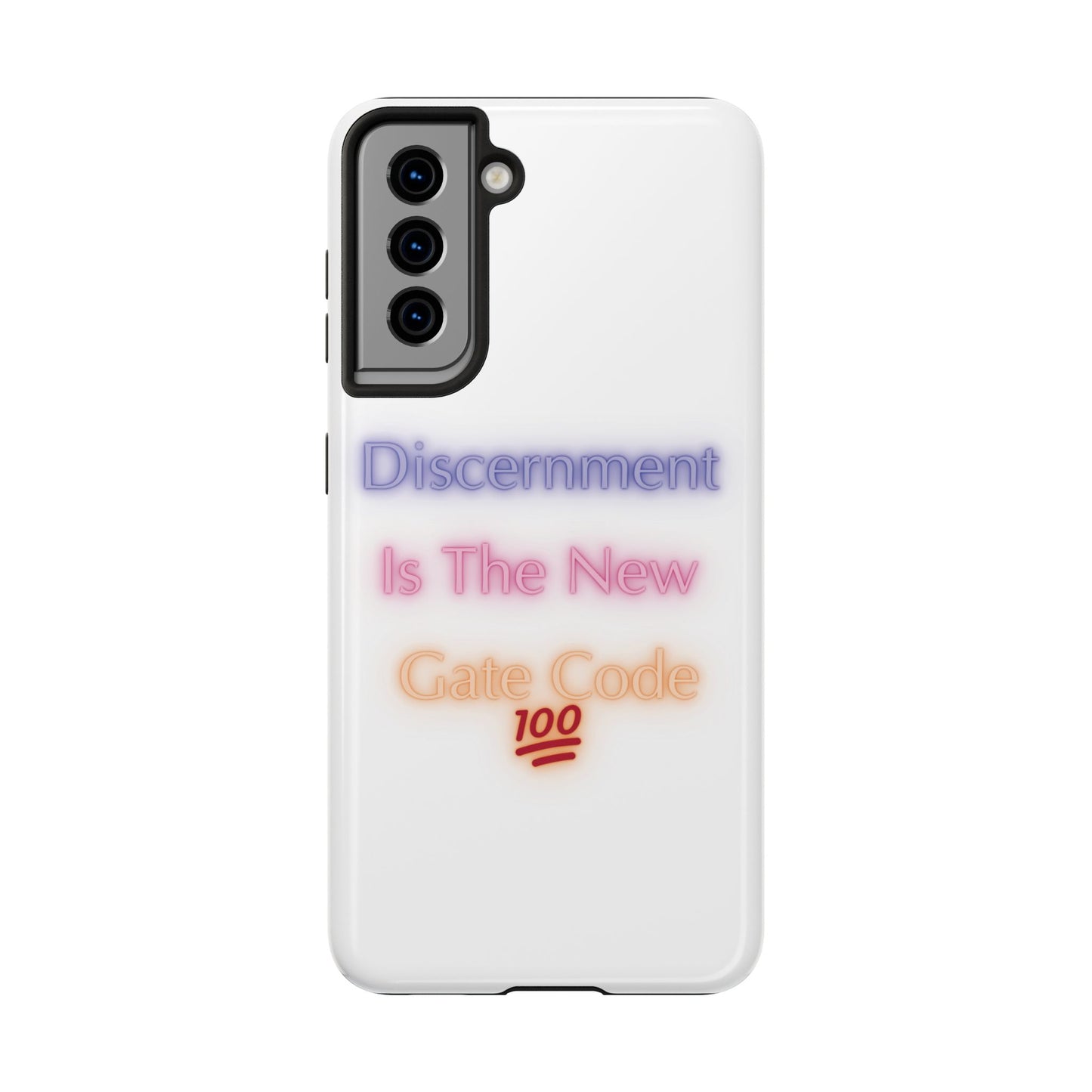 Phone Case - Discernment is the New Gate Code Tough Phone Case
