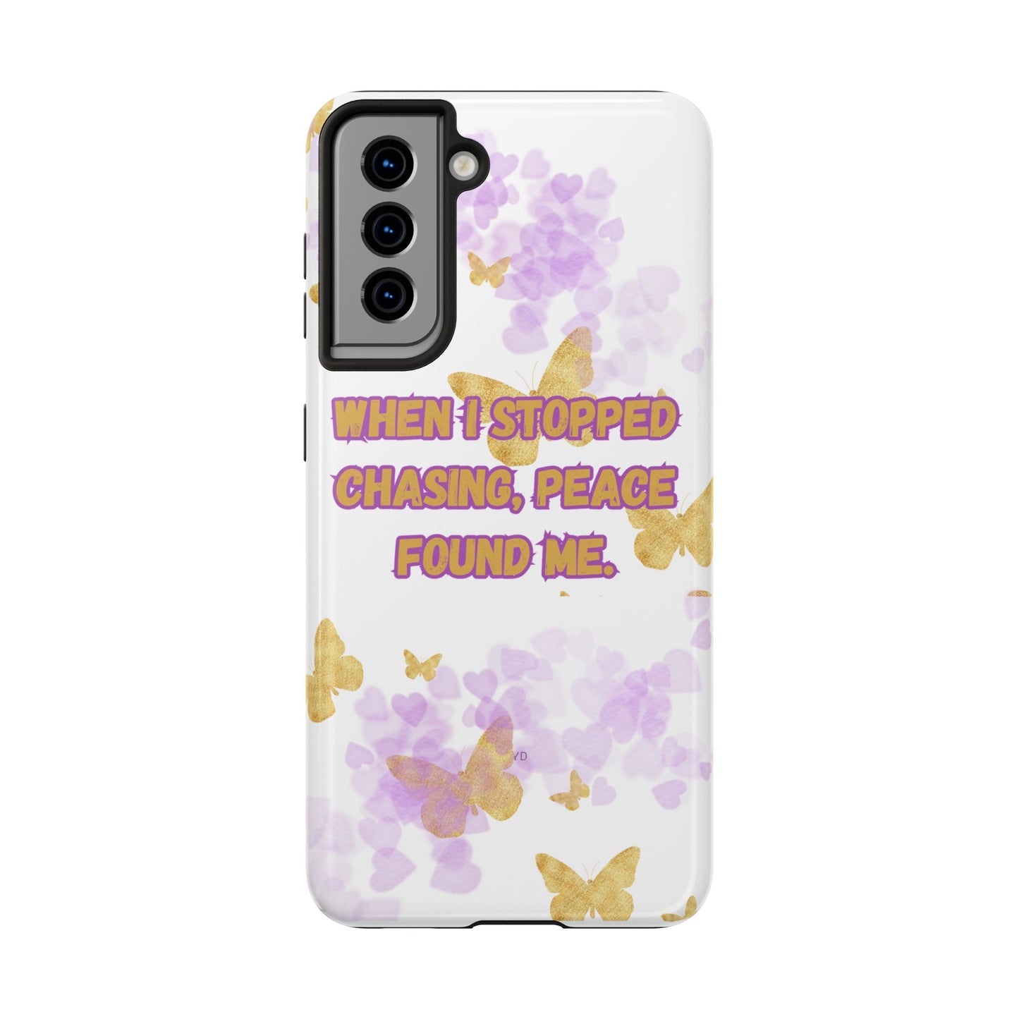 Phone Case - 'When I stopped chasing people, peace started chasing me'