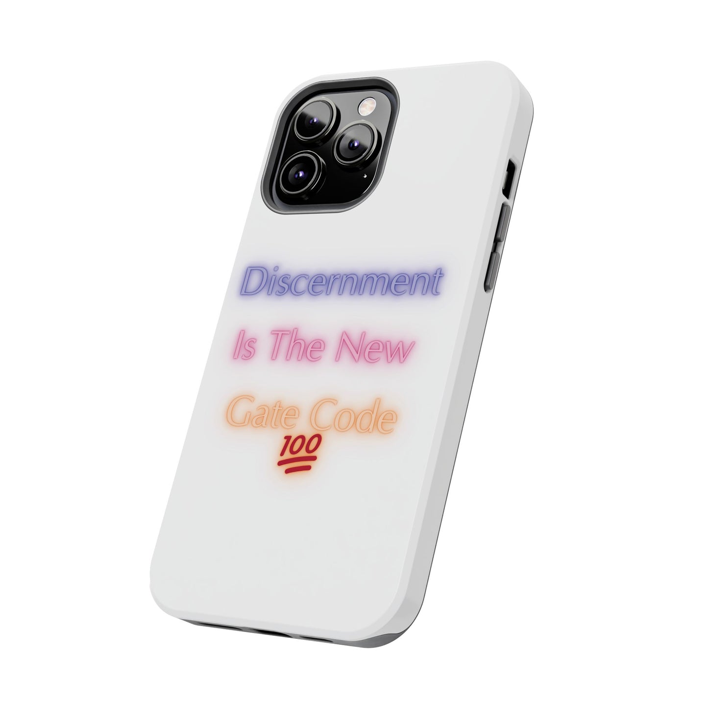 Phone Case - Discernment is the New Gate Code Tough Phone Case