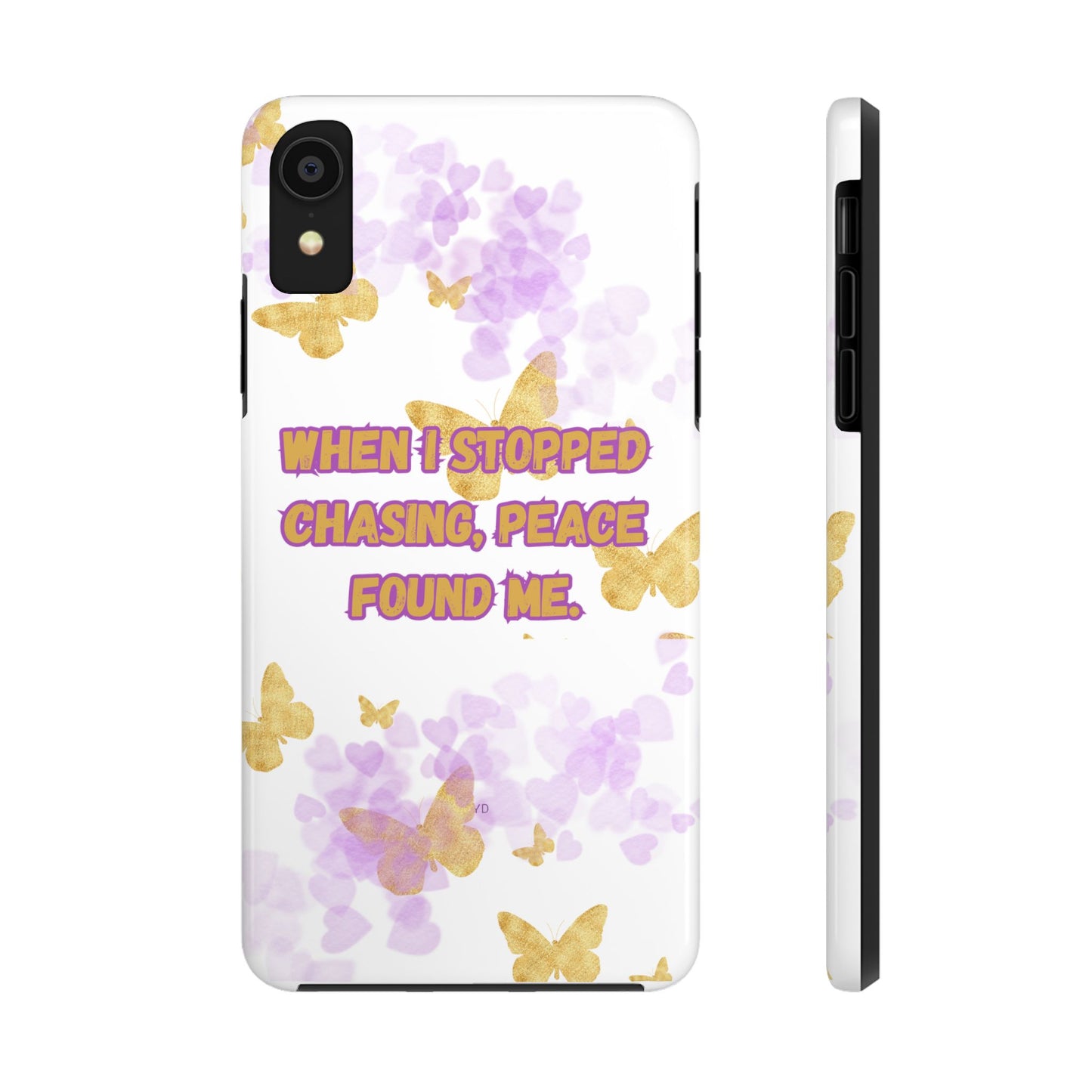 Phone Case - 'When I stopped chasing people, peace started chasing me'