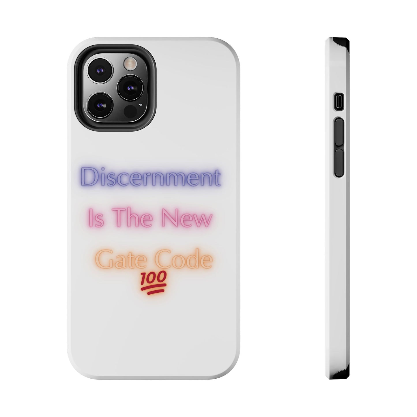 Phone Case - Discernment is the New Gate Code Tough Phone Case