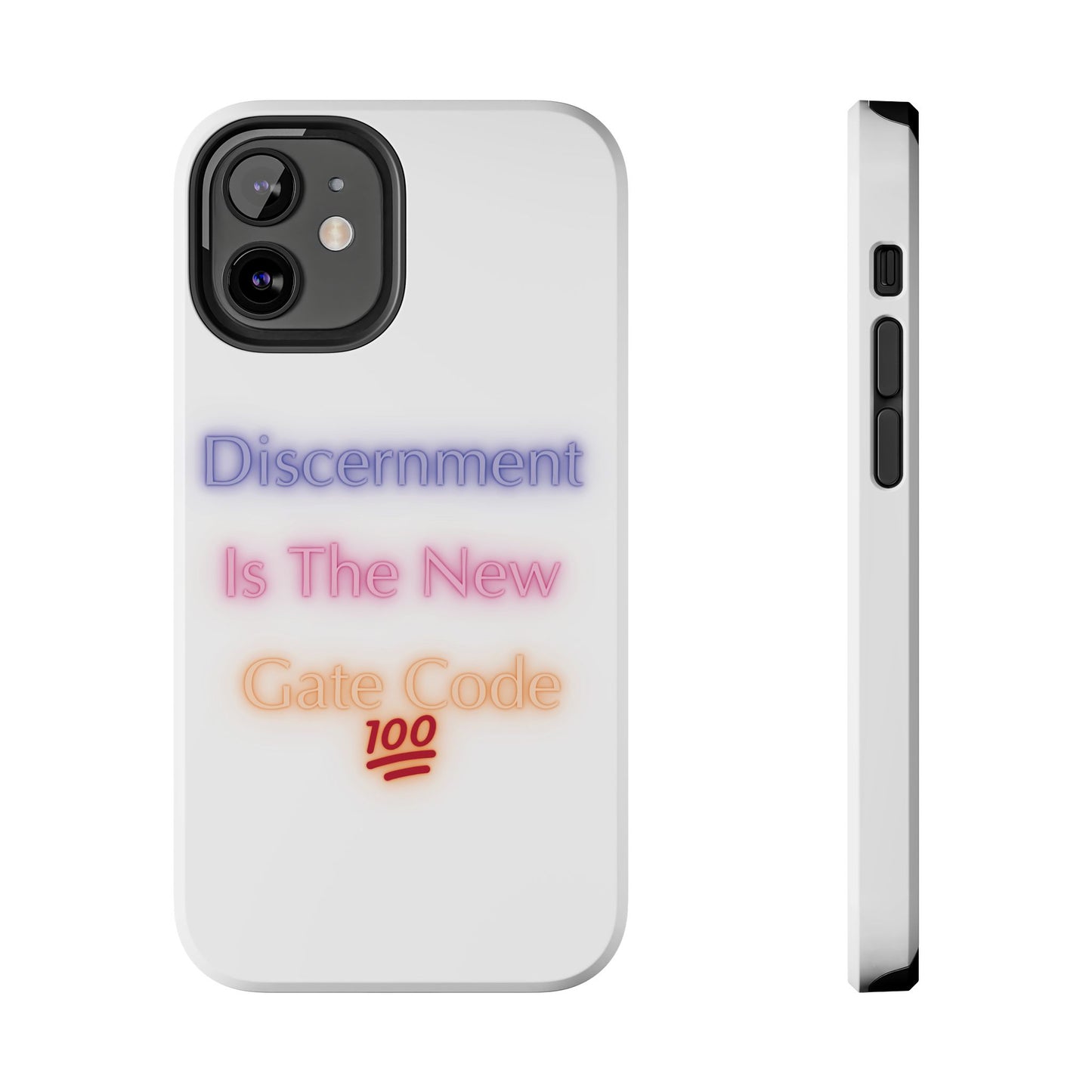 Phone Case - Discernment is the New Gate Code Tough Phone Case