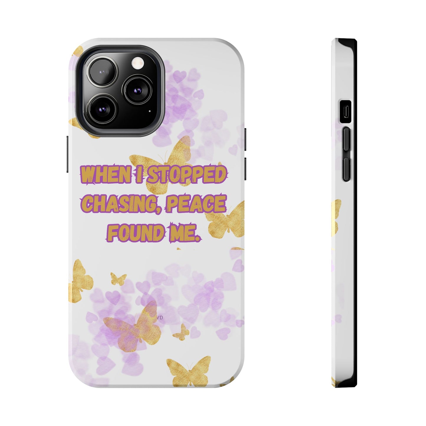 Phone Case - 'When I stopped chasing people, peace started chasing me'