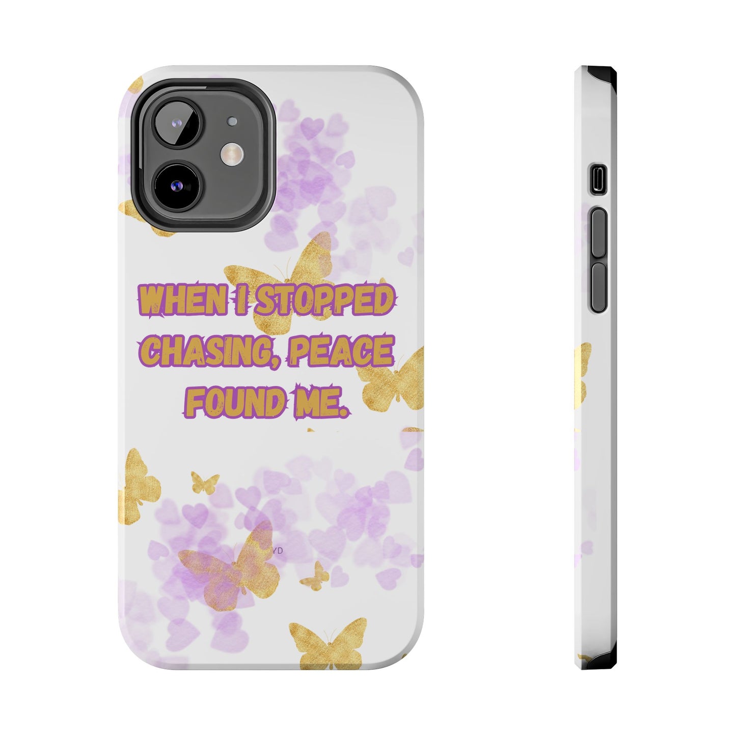 Phone Case - 'When I stopped chasing people, peace started chasing me'