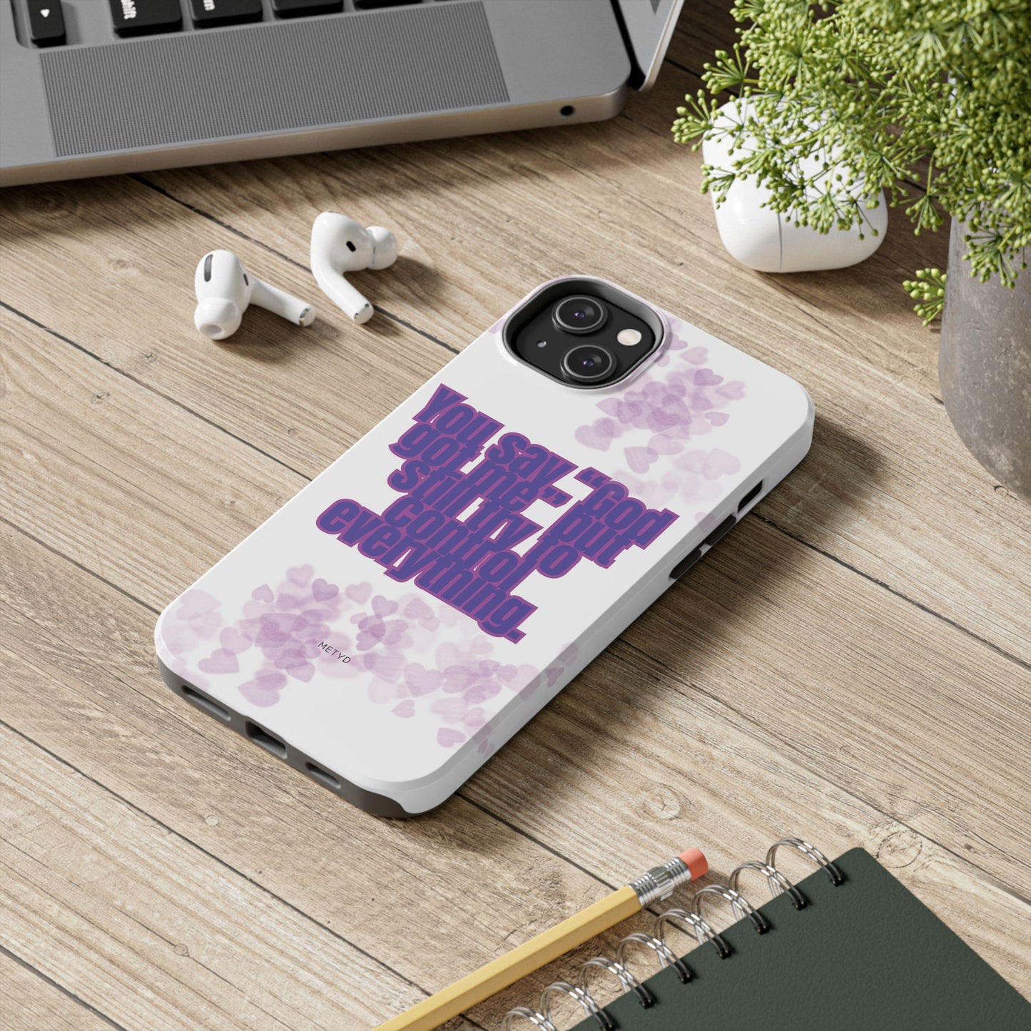 Phone Case - 'God got me' Design - Tough