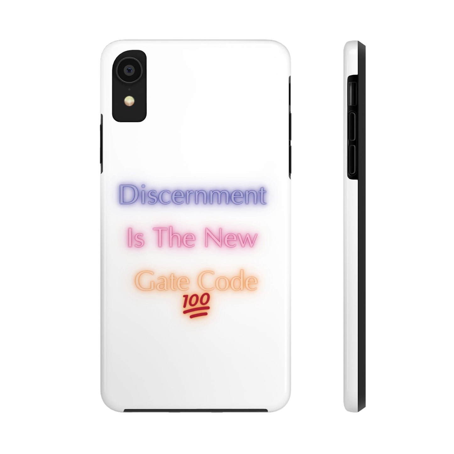 Phone Case - Discernment is the New Gate Code Tough Phone Case