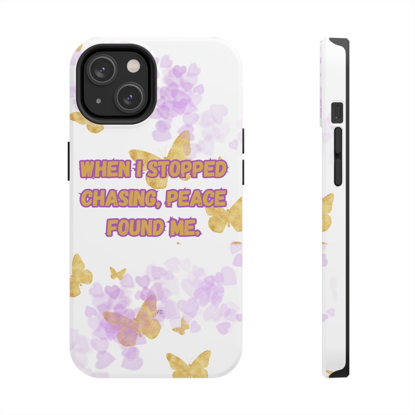 Phone Case - 'When I stopped chasing people, peace started chasing me'