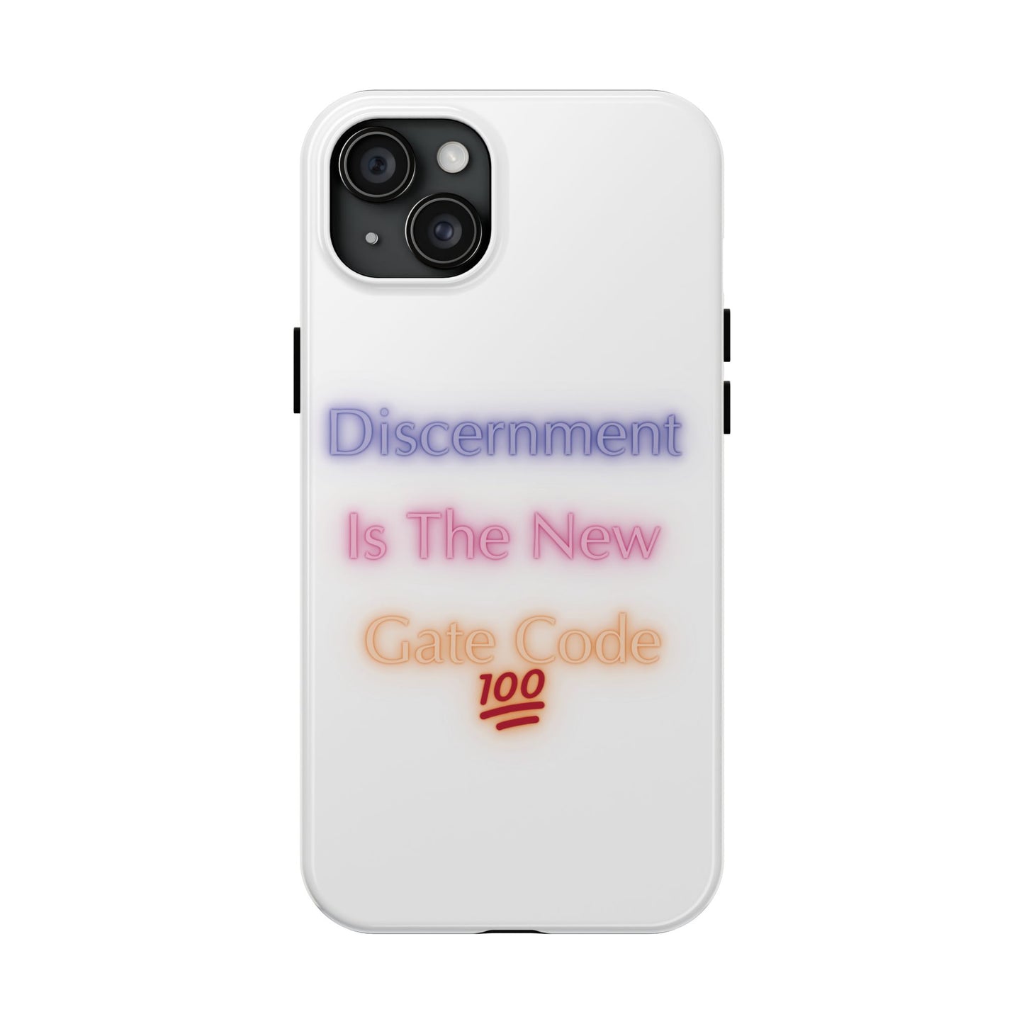 Phone Case - Discernment is the New Gate Code Tough Phone Case
