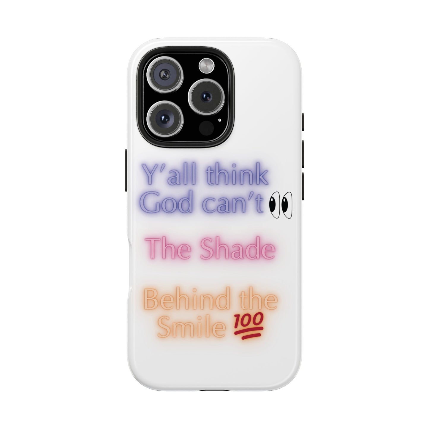 Y’all think God can’t see