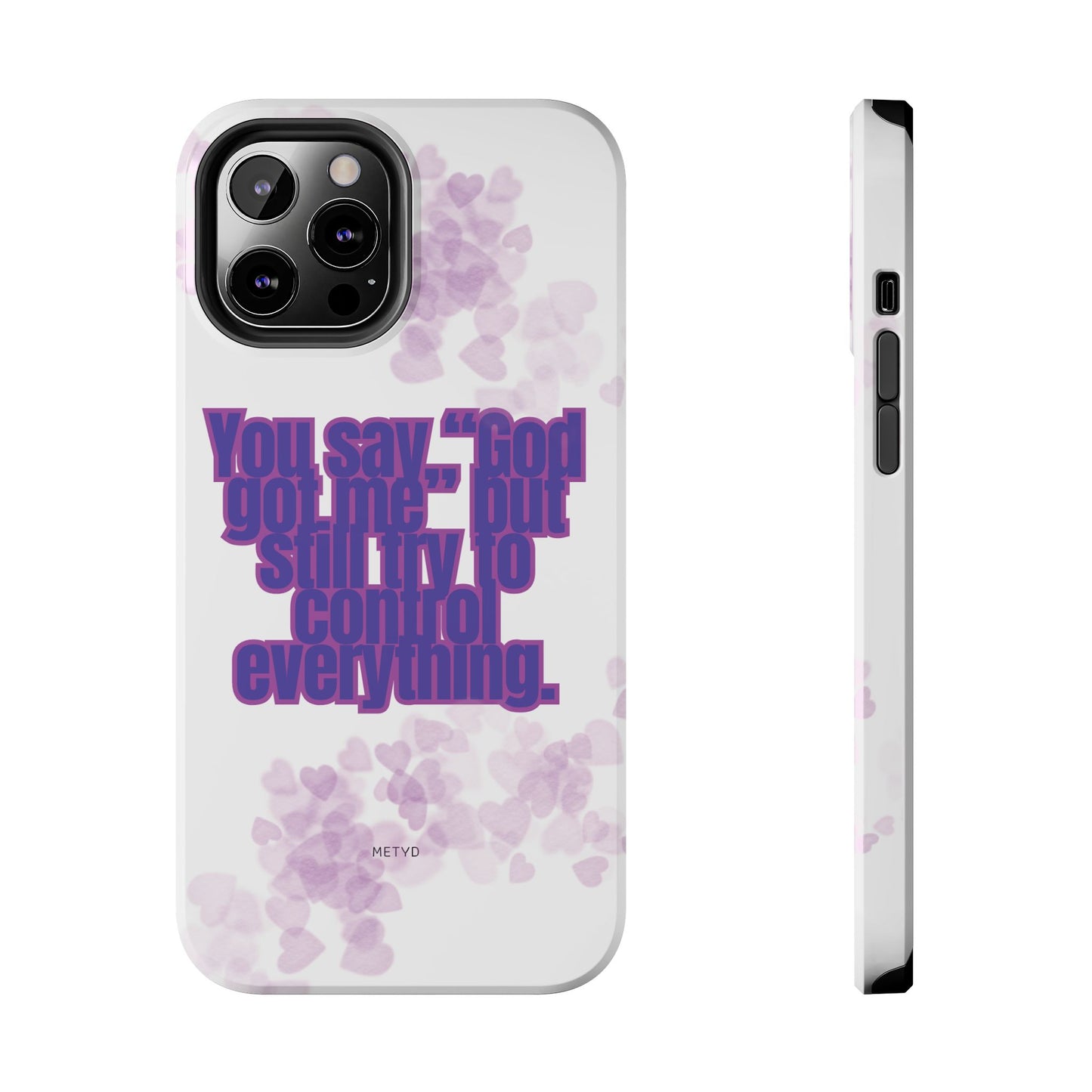 Phone Case - 'God got me' Design - Tough