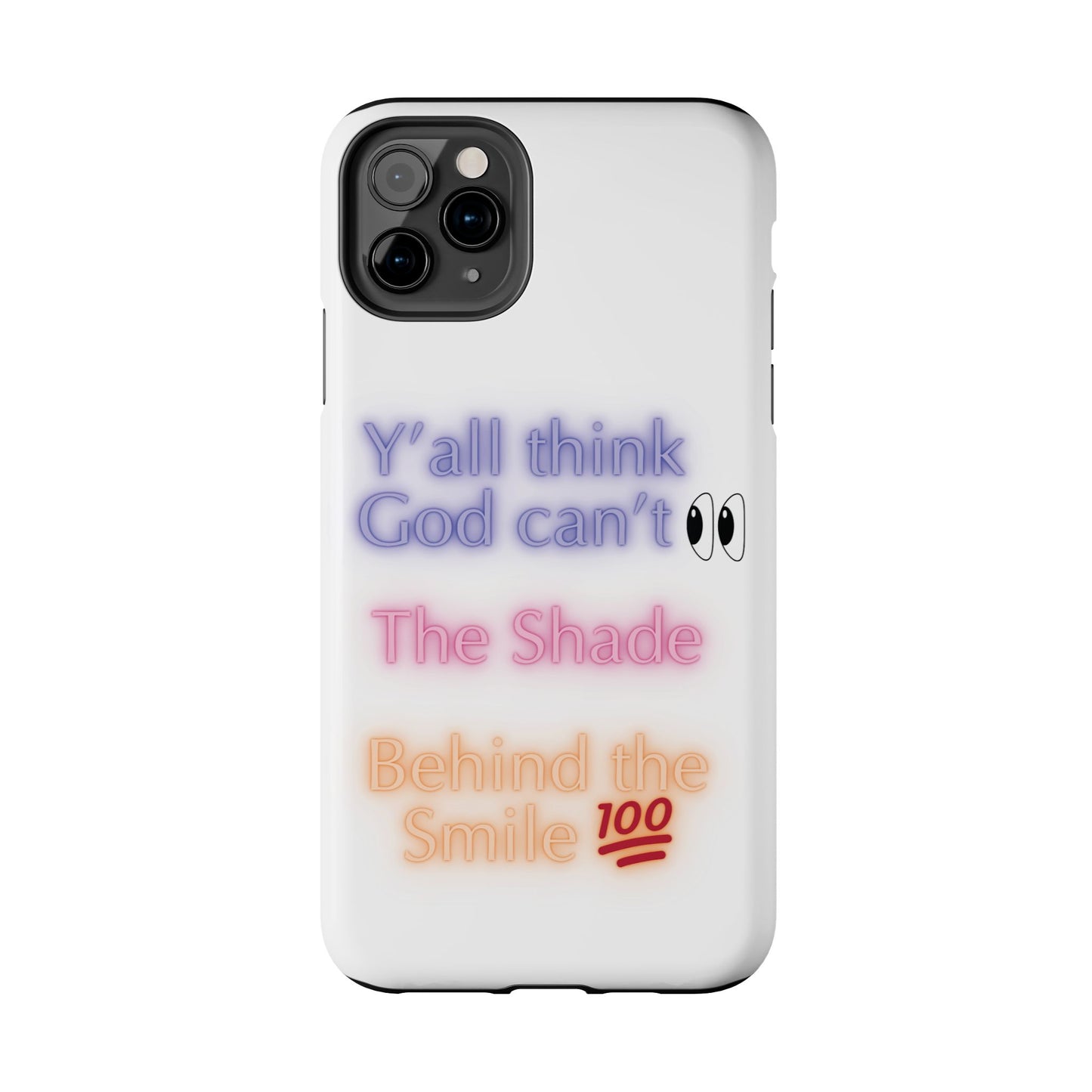 Y’all think God can’t see