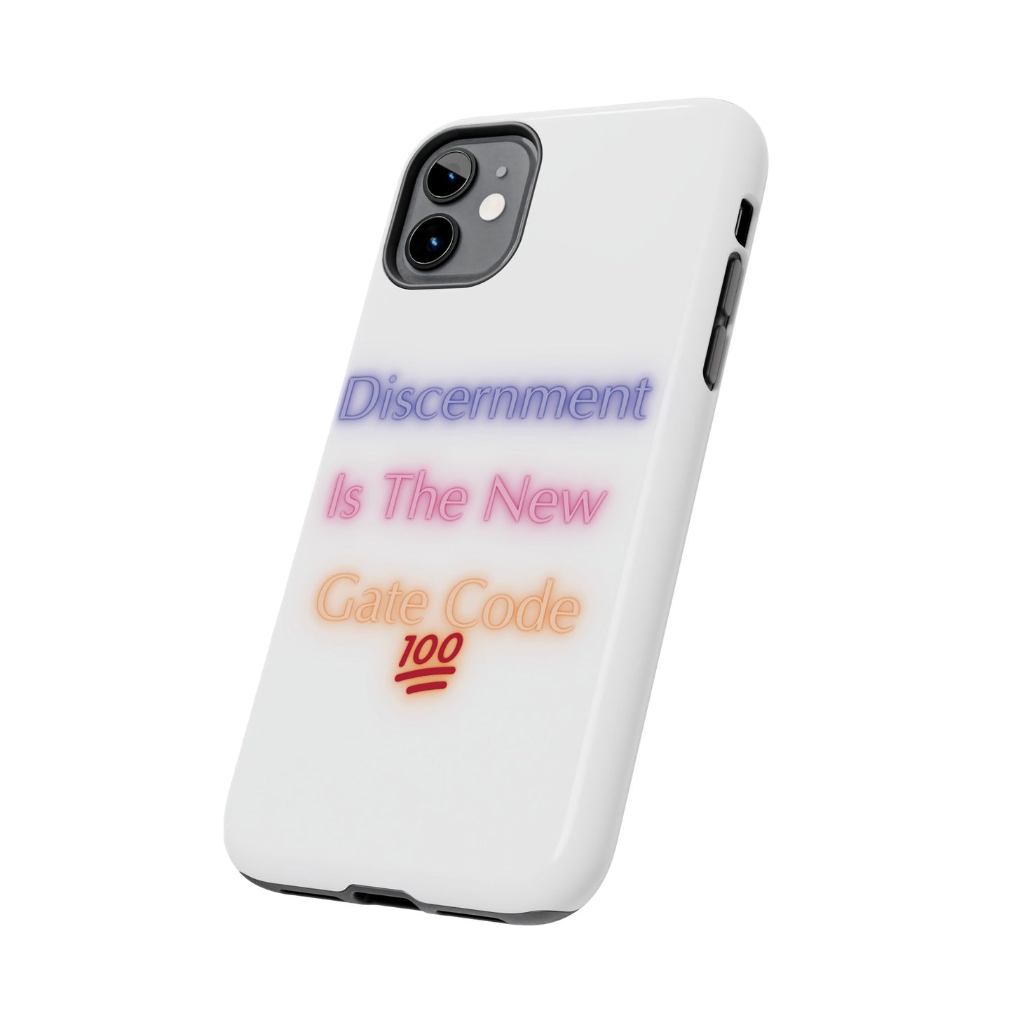 Phone Case - Discernment is the New Gate Code Tough Phone Case
