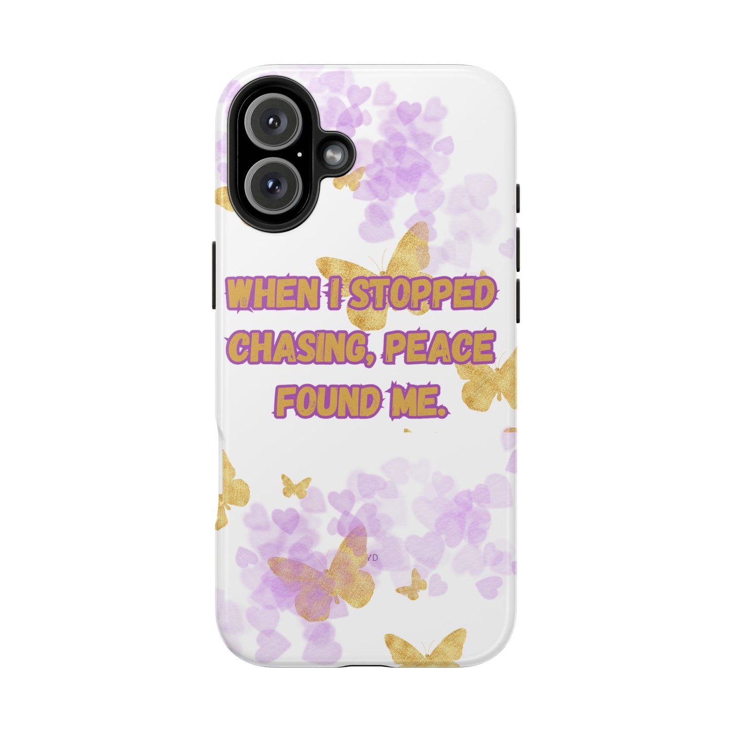Phone Case - 'When I stopped chasing people, peace started chasing me'