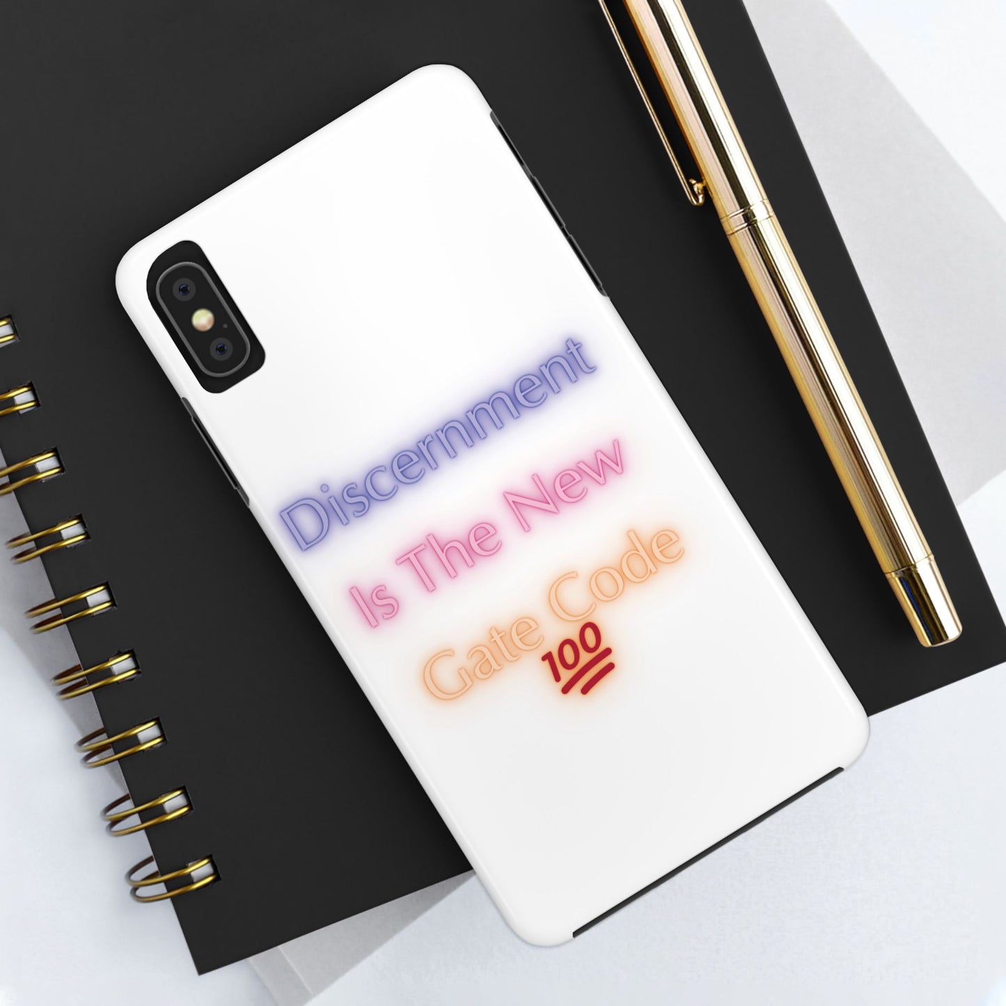 Phone Case - Discernment is the New Gate Code Tough Phone Case