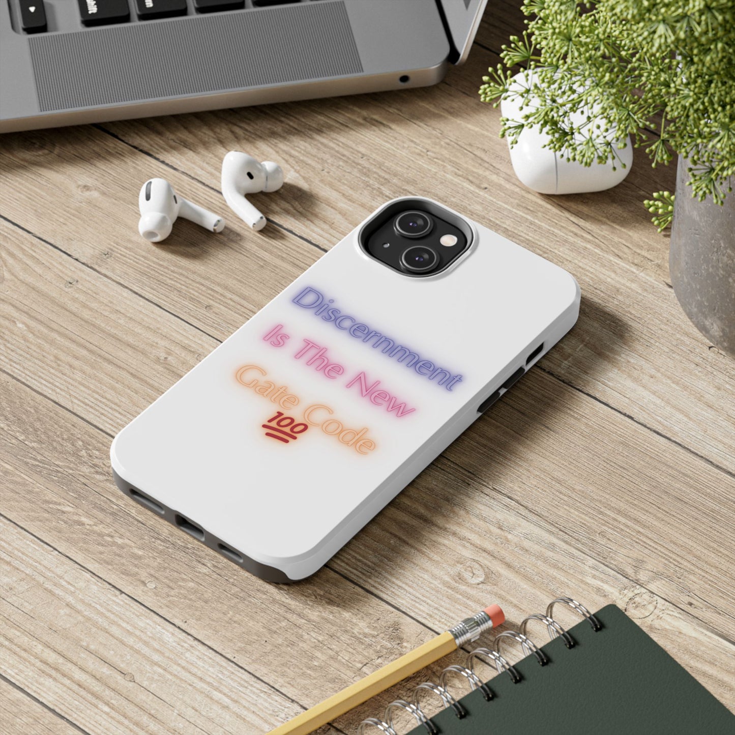 Phone Case - Discernment is the New Gate Code Tough Phone Case