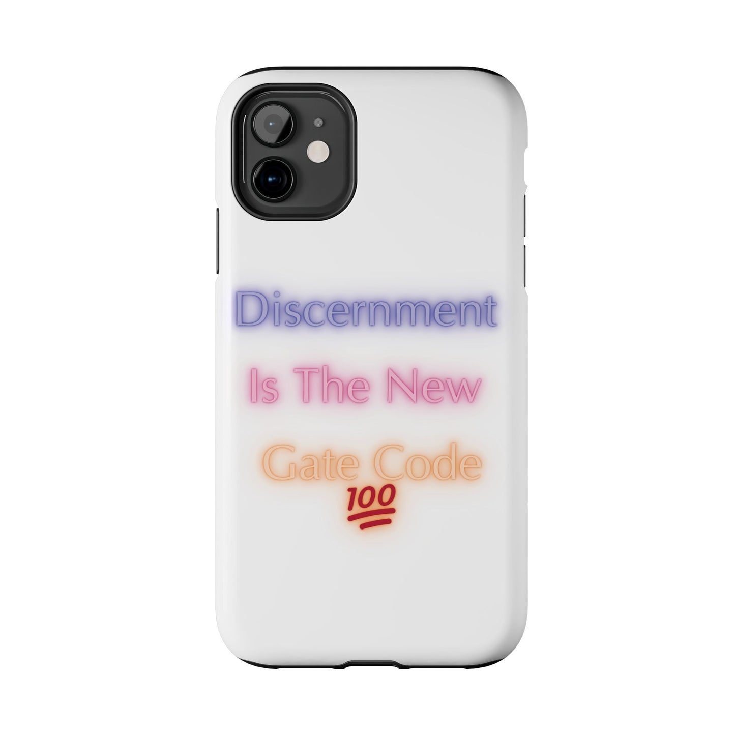 Phone Case - Discernment is the New Gate Code Tough Phone Case
