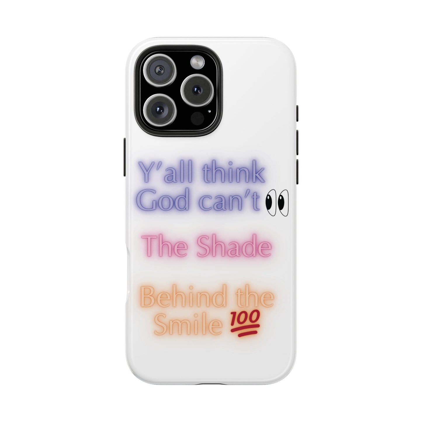 Y’all think God can’t see