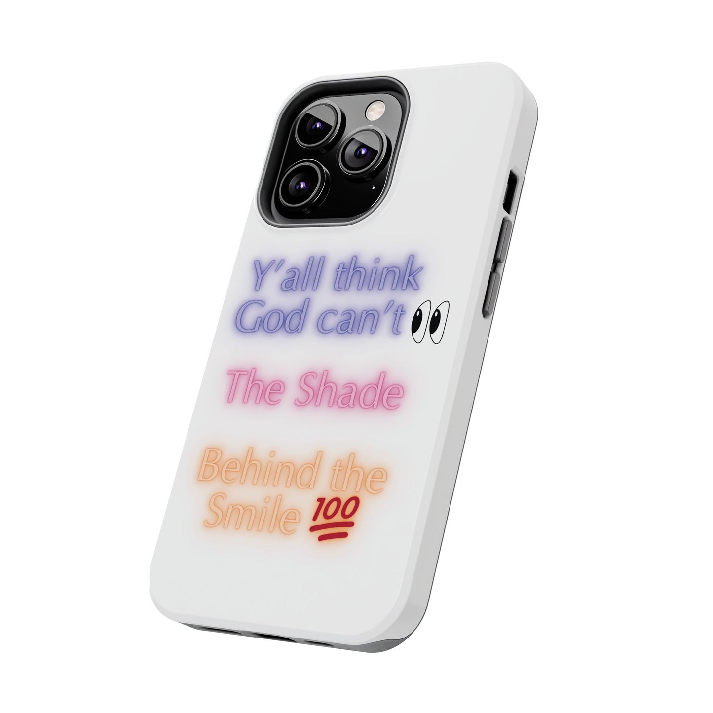 Y’all think God can’t see