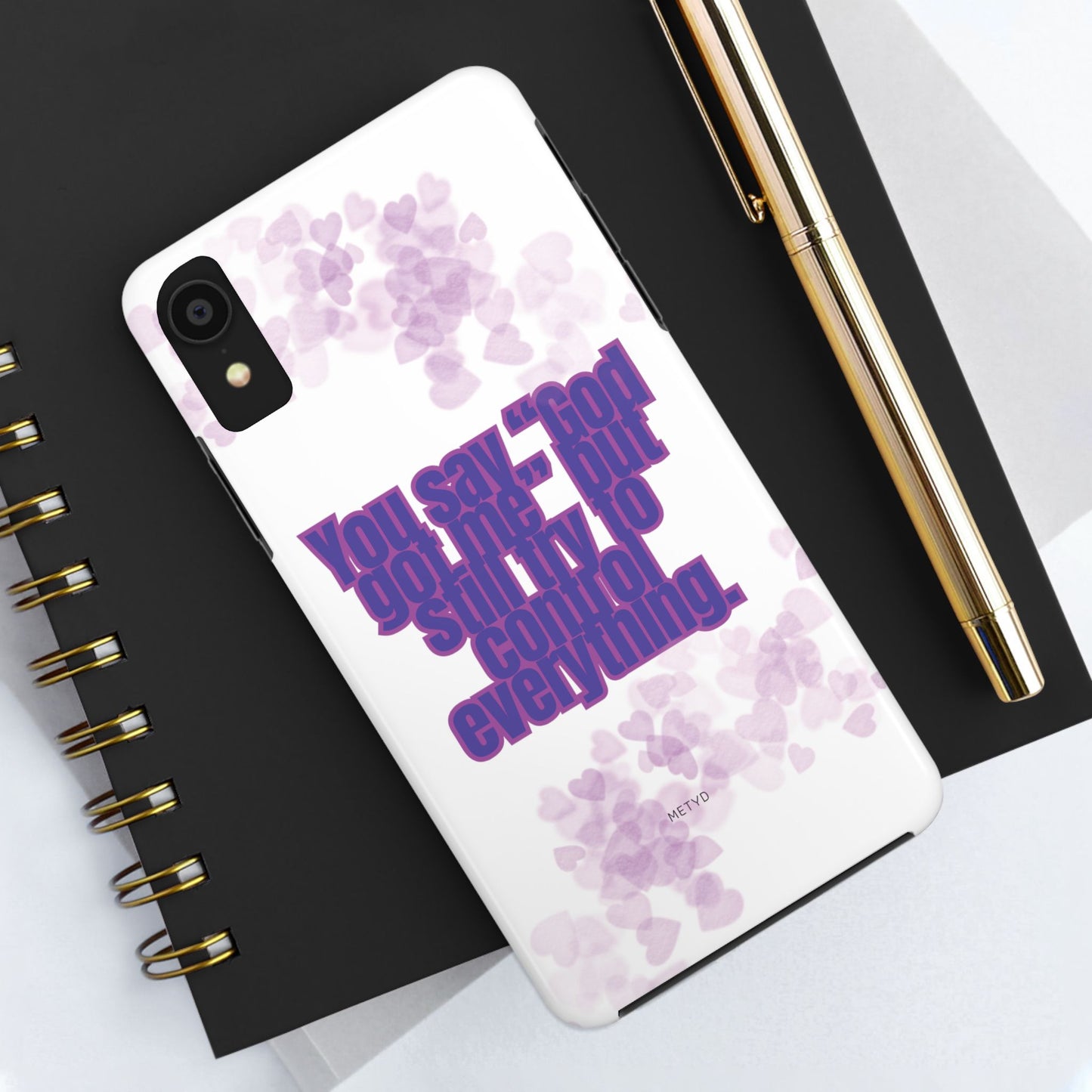 Phone Case - 'God got me' Design - Tough