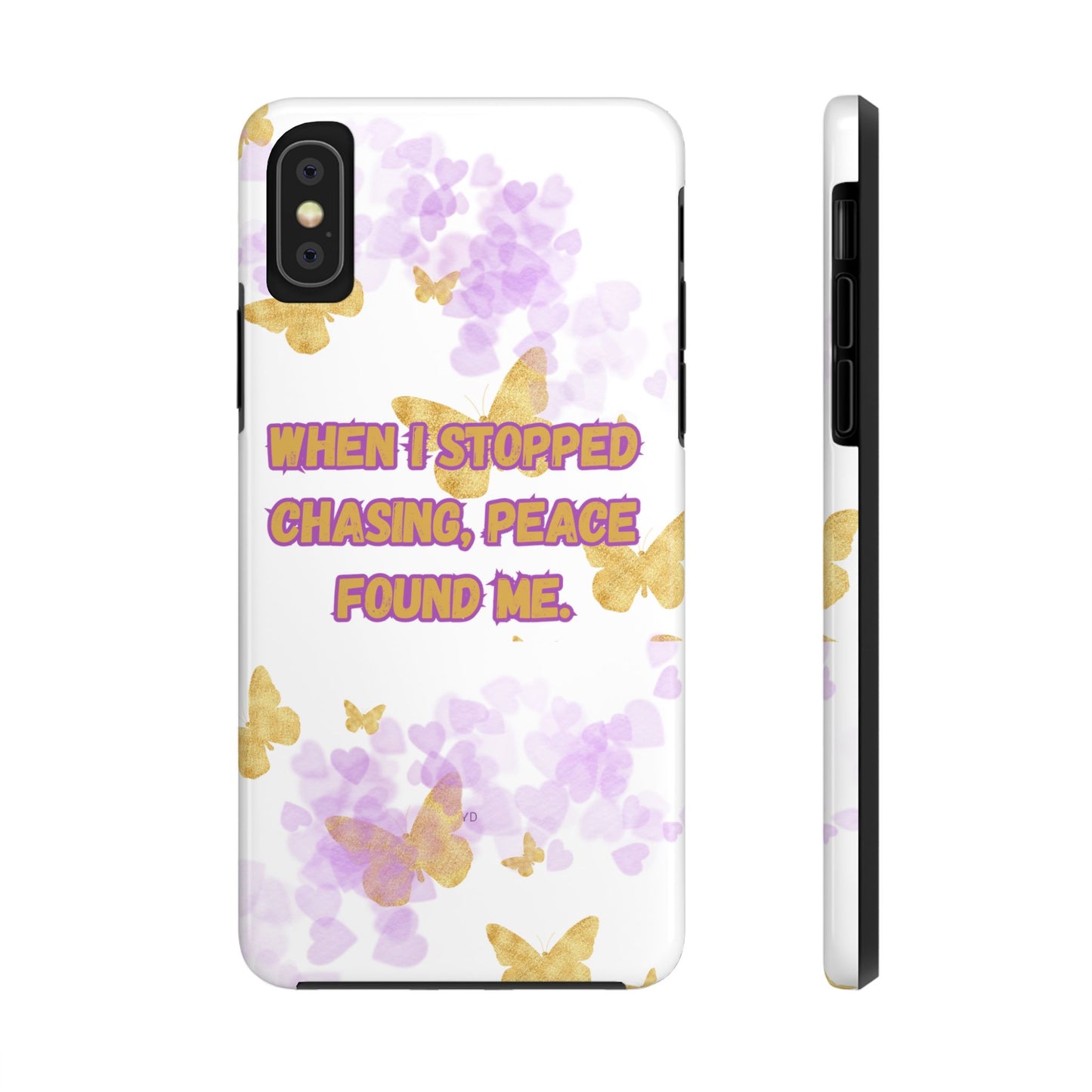 Phone Case - 'When I stopped chasing people, peace started chasing me'