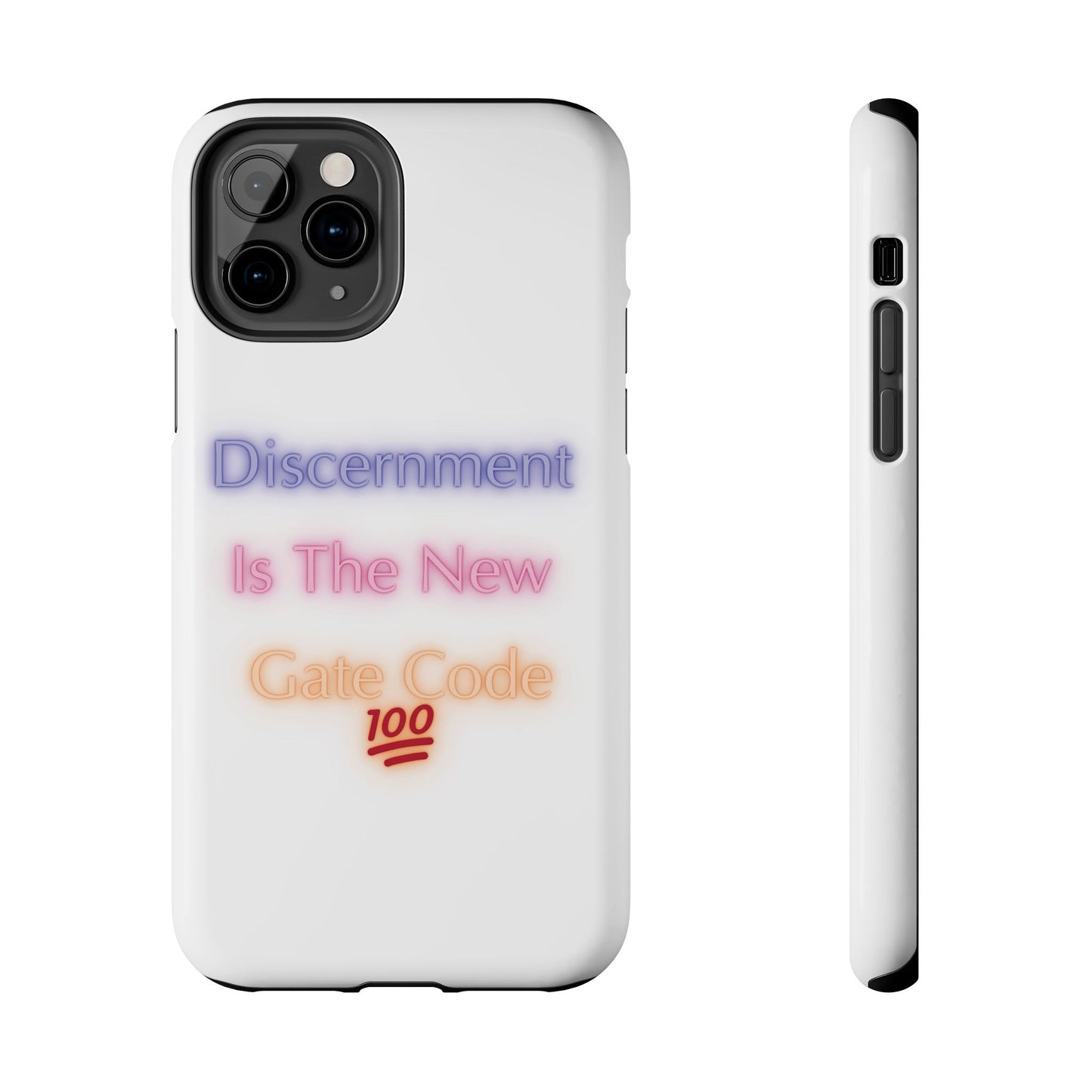 Phone Case - Discernment is the New Gate Code Tough Phone Case