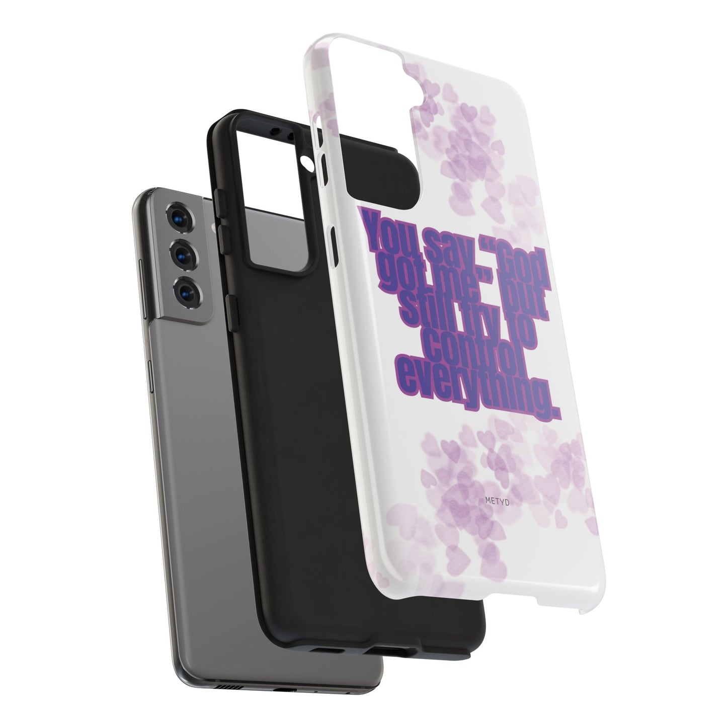 Phone Case - 'God got me' Design - Tough