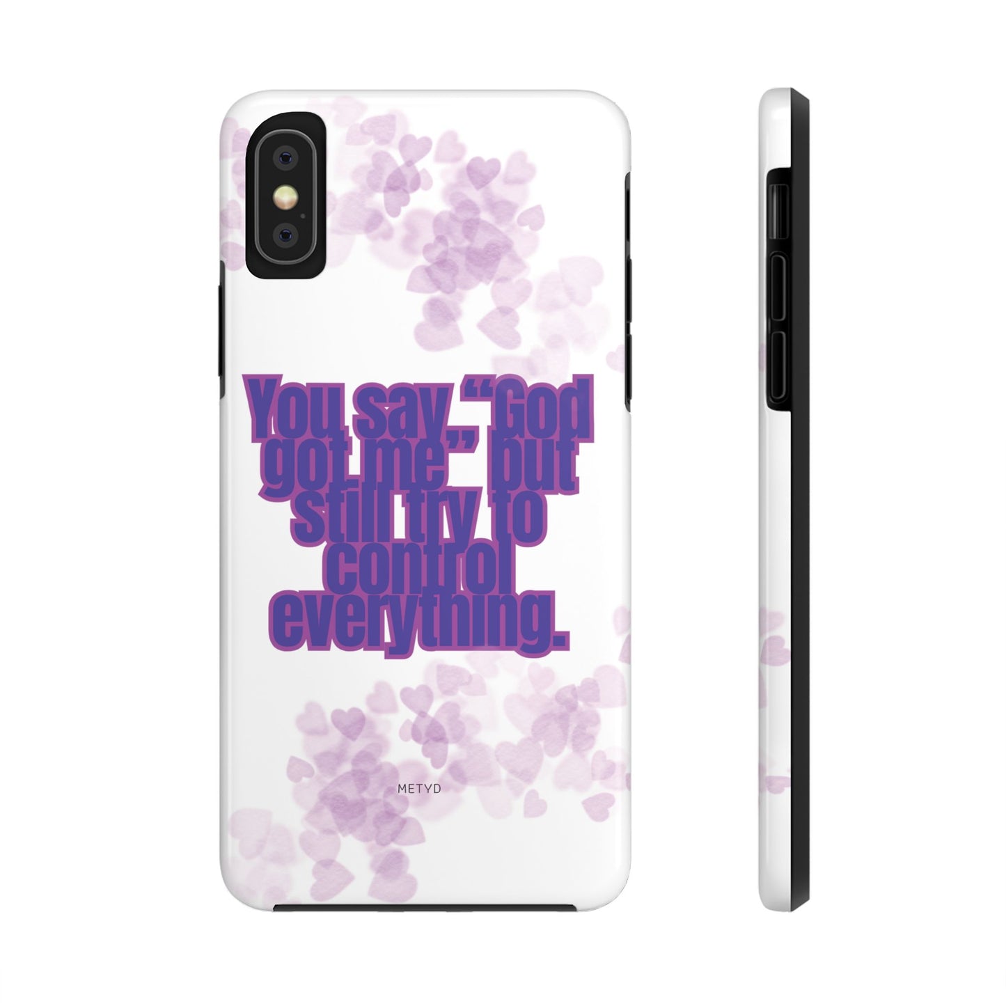Phone Case - 'God got me' Design - Tough