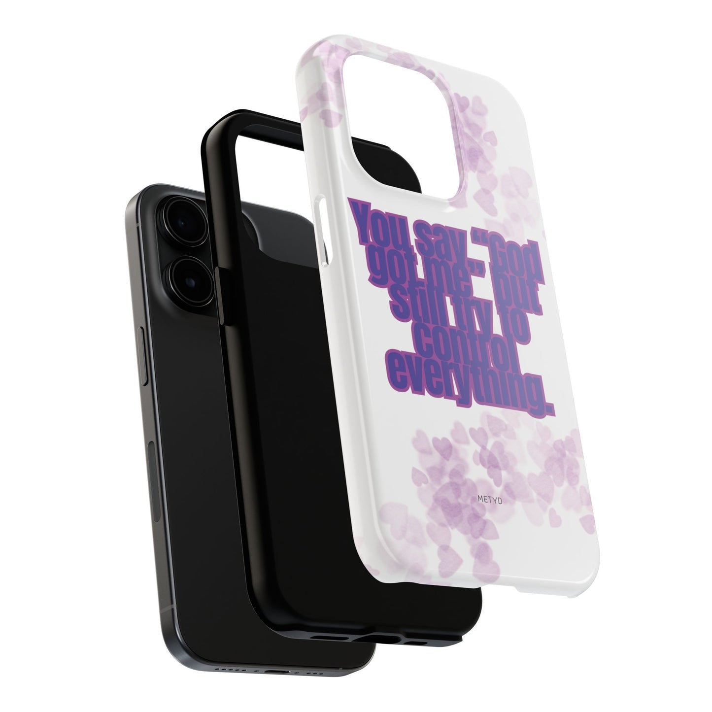 Phone Case - 'God got me' Design - Tough