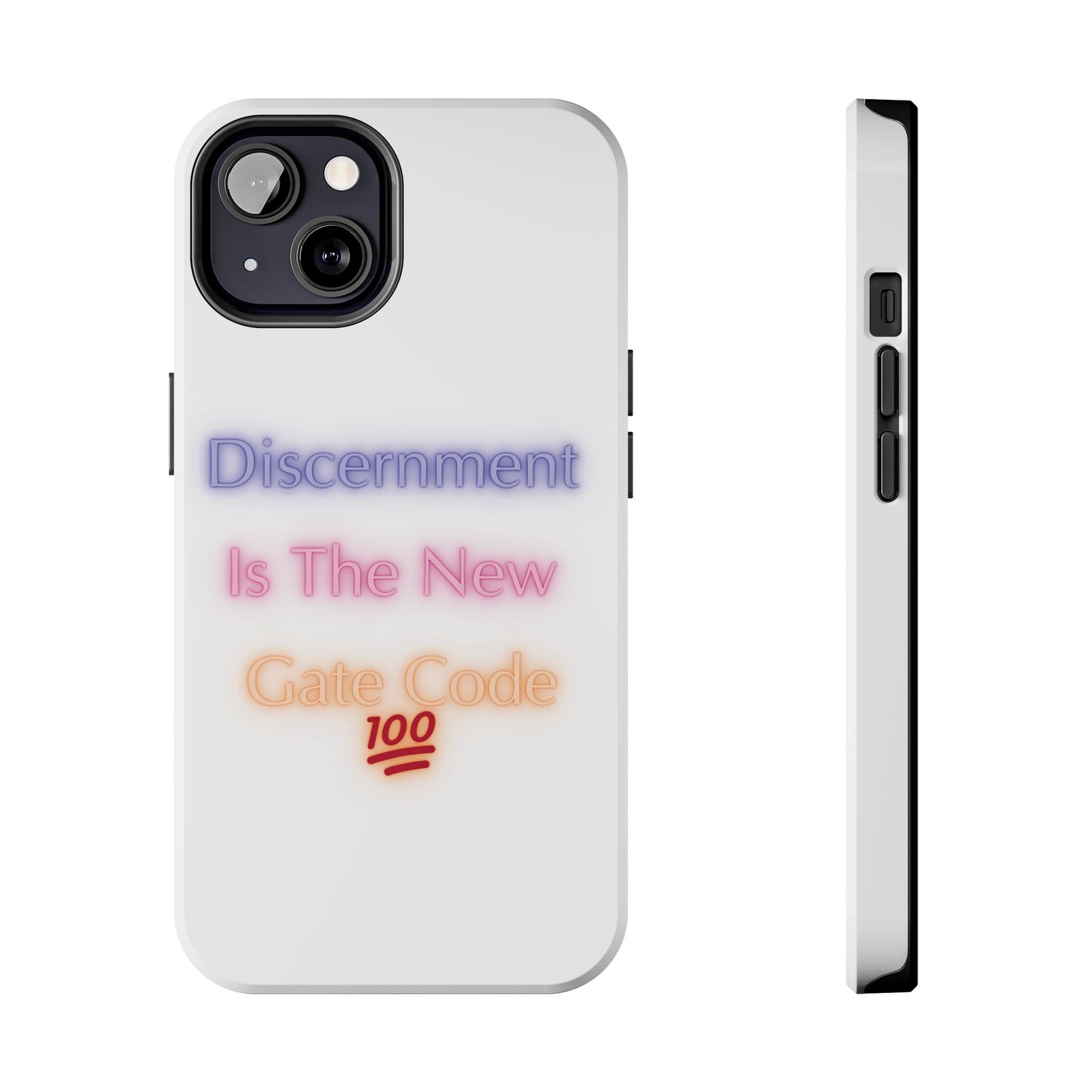Phone Case - Discernment is the New Gate Code Tough Phone Case