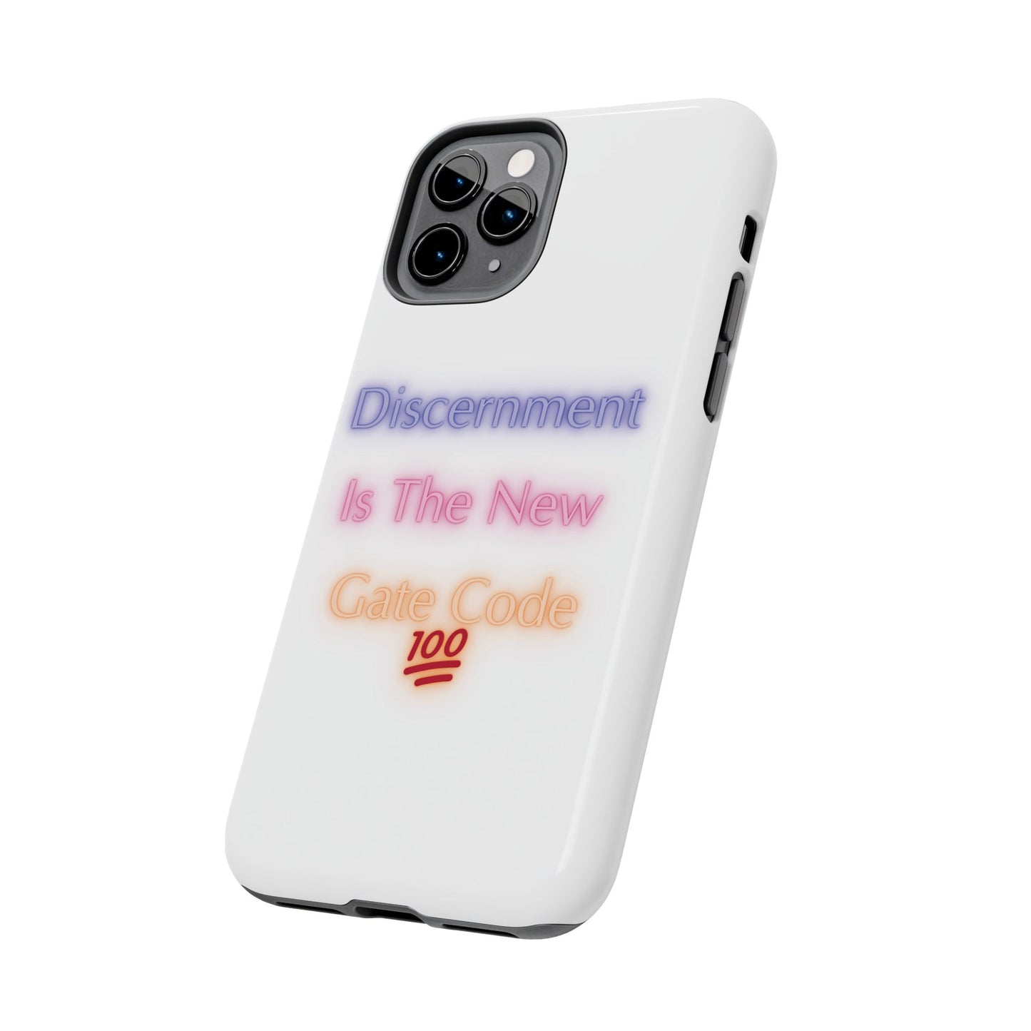 Phone Case - Discernment is the New Gate Code Tough Phone Case
