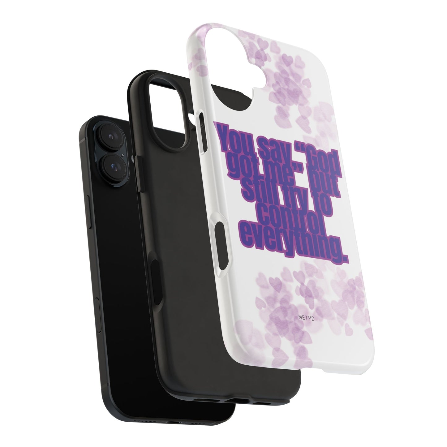 Phone Case - 'God got me' Design - Tough