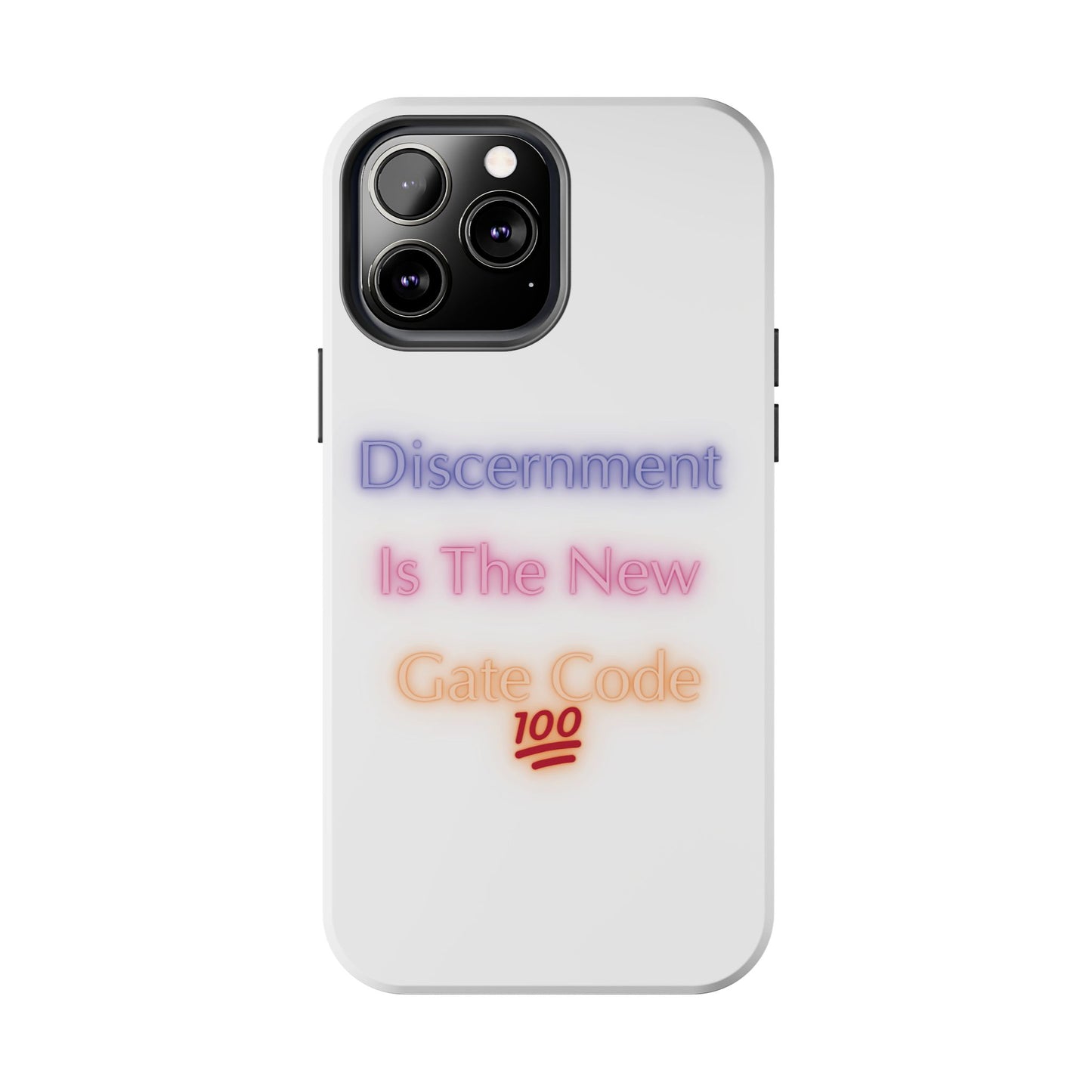 Phone Case - Discernment is the New Gate Code Tough Phone Case
