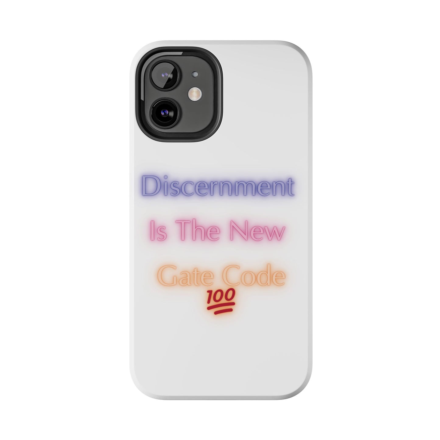 Phone Case - Discernment is the New Gate Code Tough Phone Case