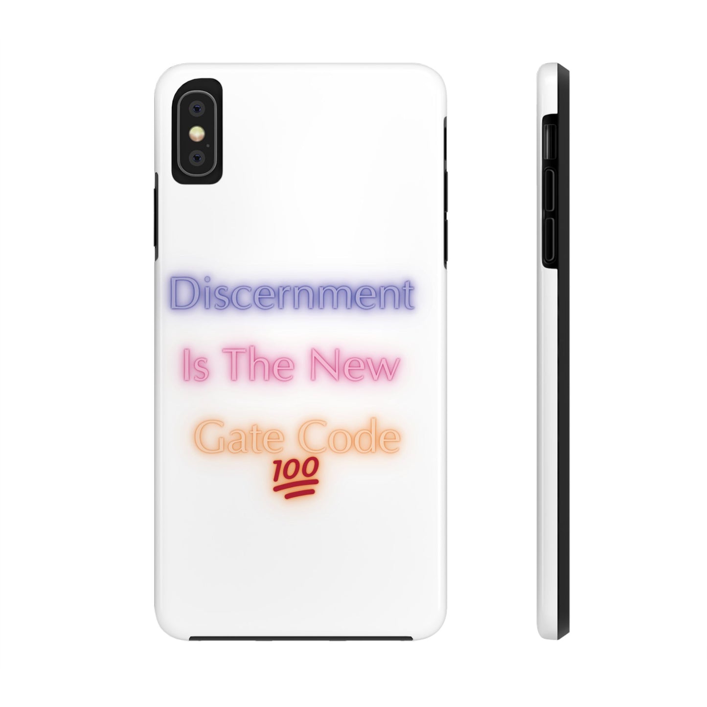 Phone Case - Discernment is the New Gate Code Tough Phone Case