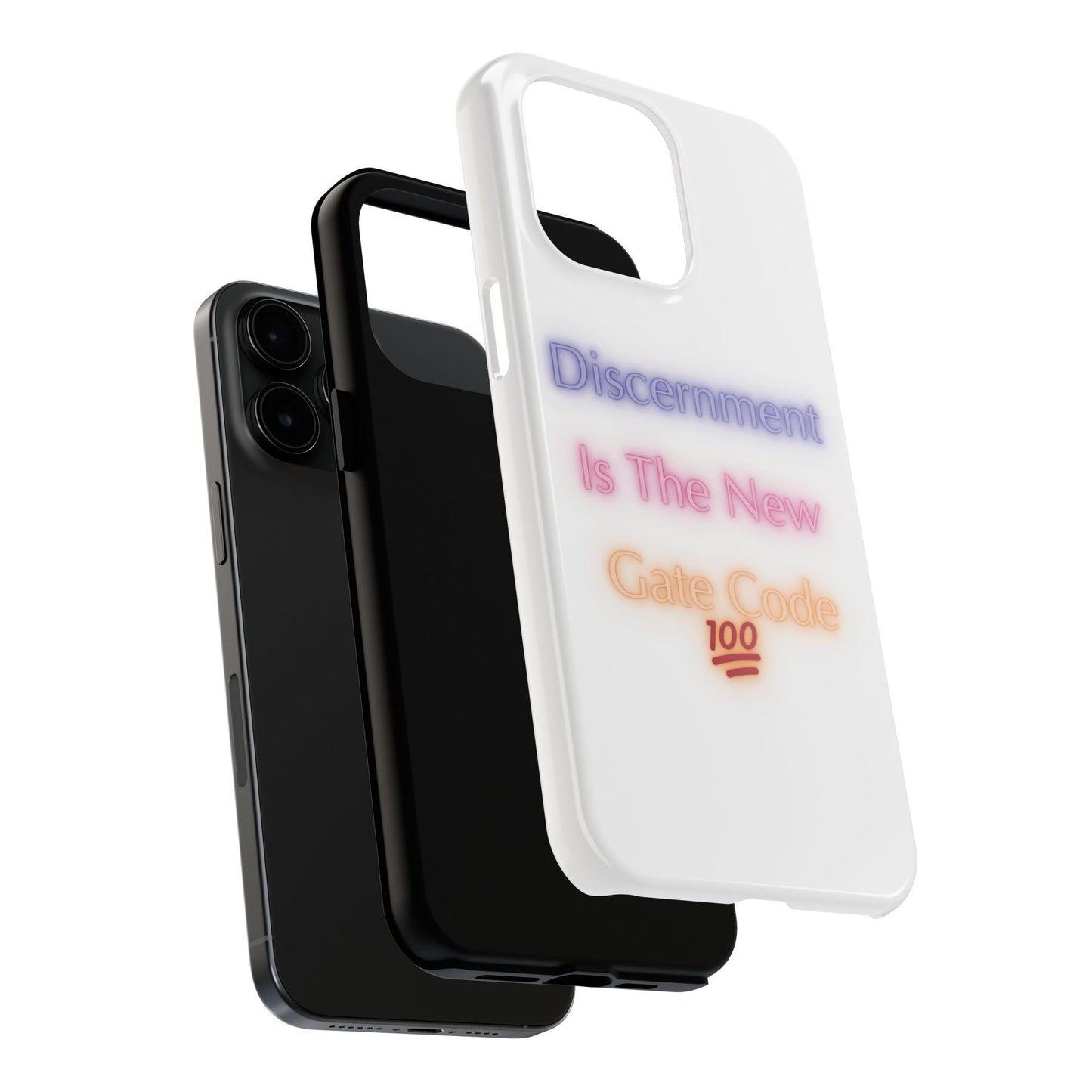 Phone Case - Discernment is the New Gate Code Tough Phone Case