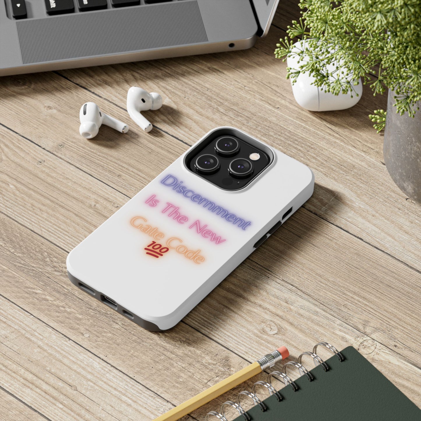 Phone Case - Discernment is the New Gate Code Tough Phone Case