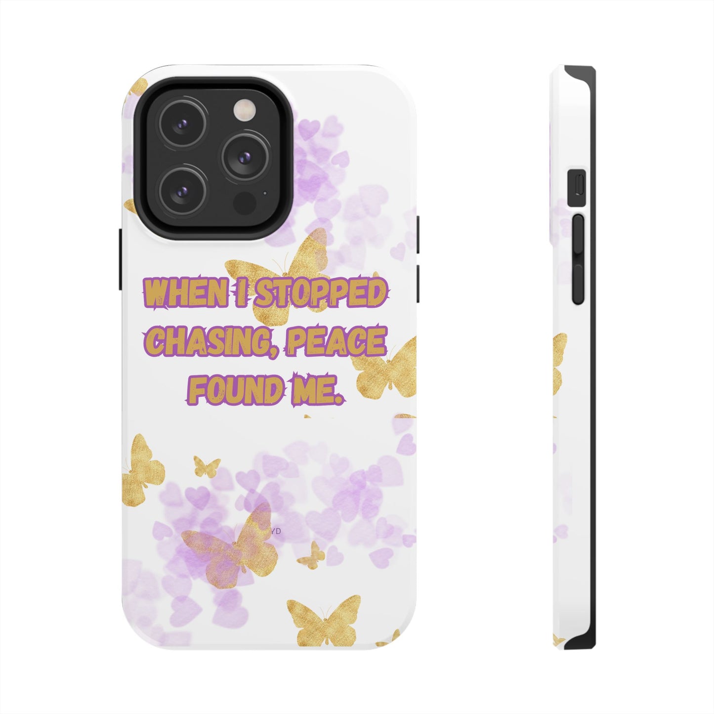 Phone Case - 'When I stopped chasing people, peace started chasing me'