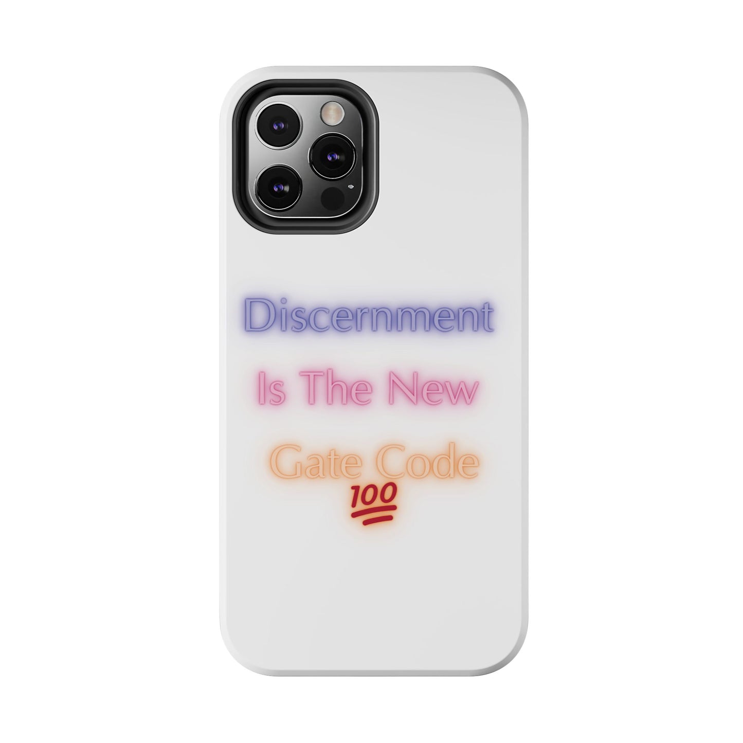 Phone Case - Discernment is the New Gate Code Tough Phone Case