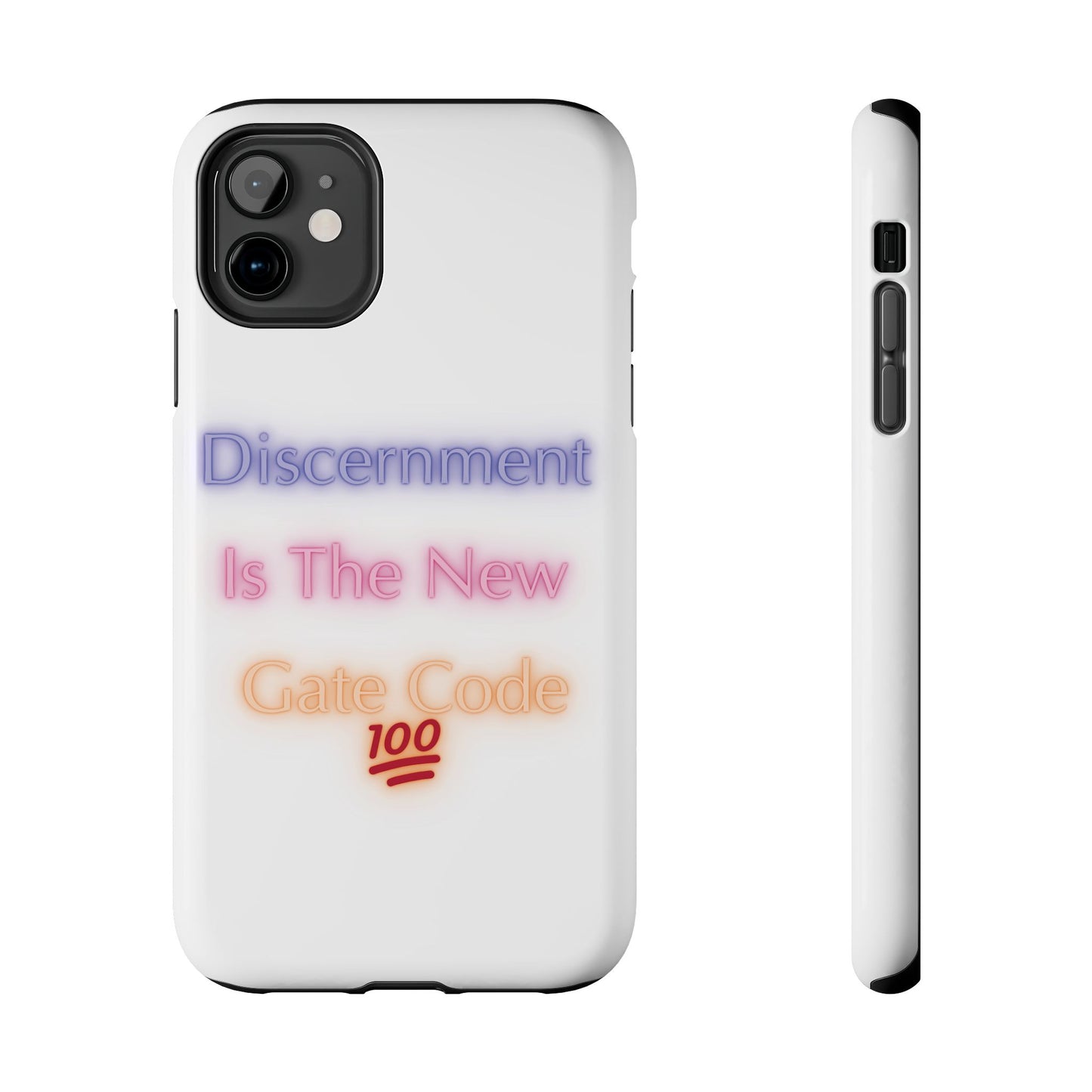 Phone Case - Discernment is the New Gate Code Tough Phone Case